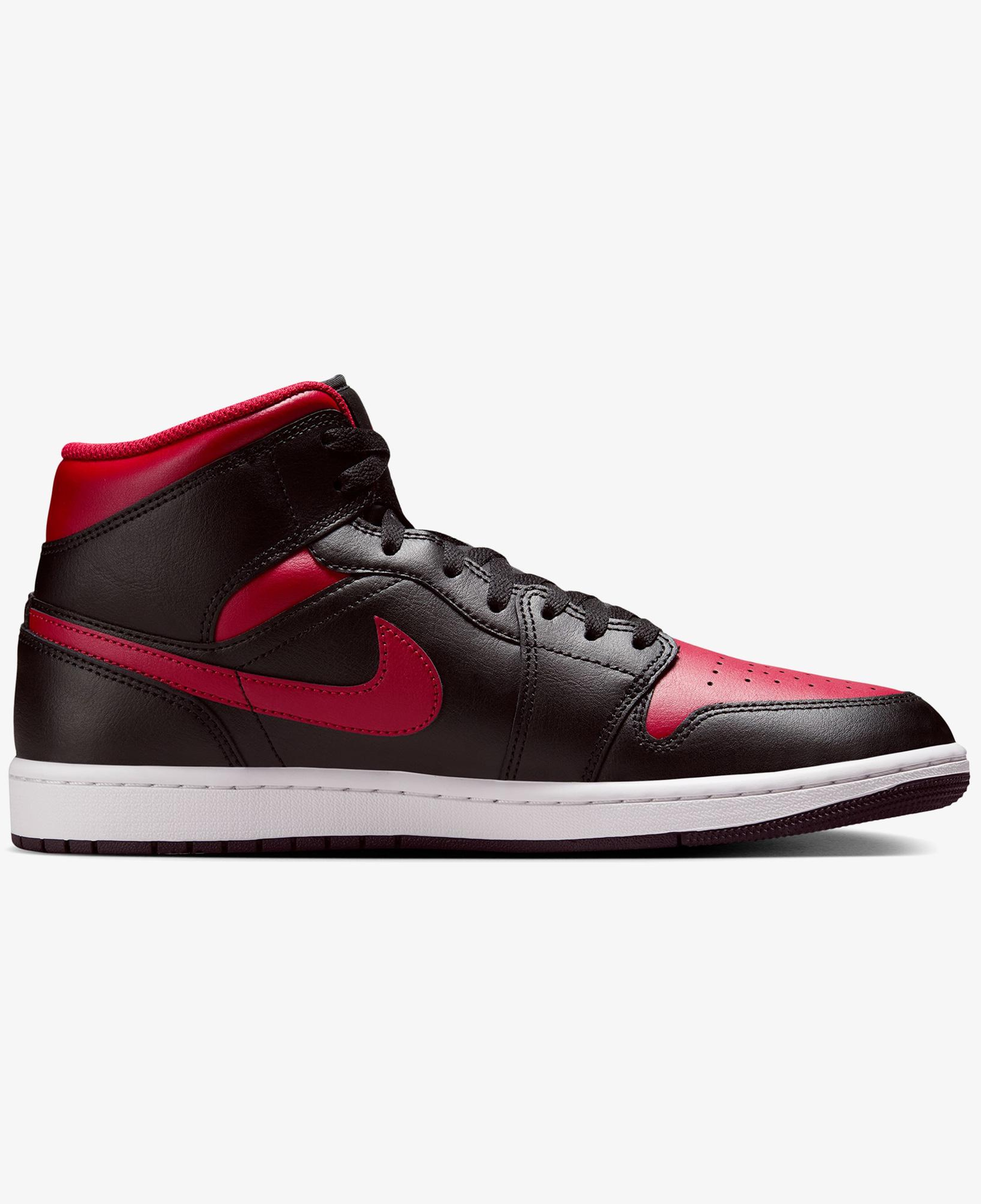 Jordan Air 1 Mid Erkek Siyah Spor Ayakkabı