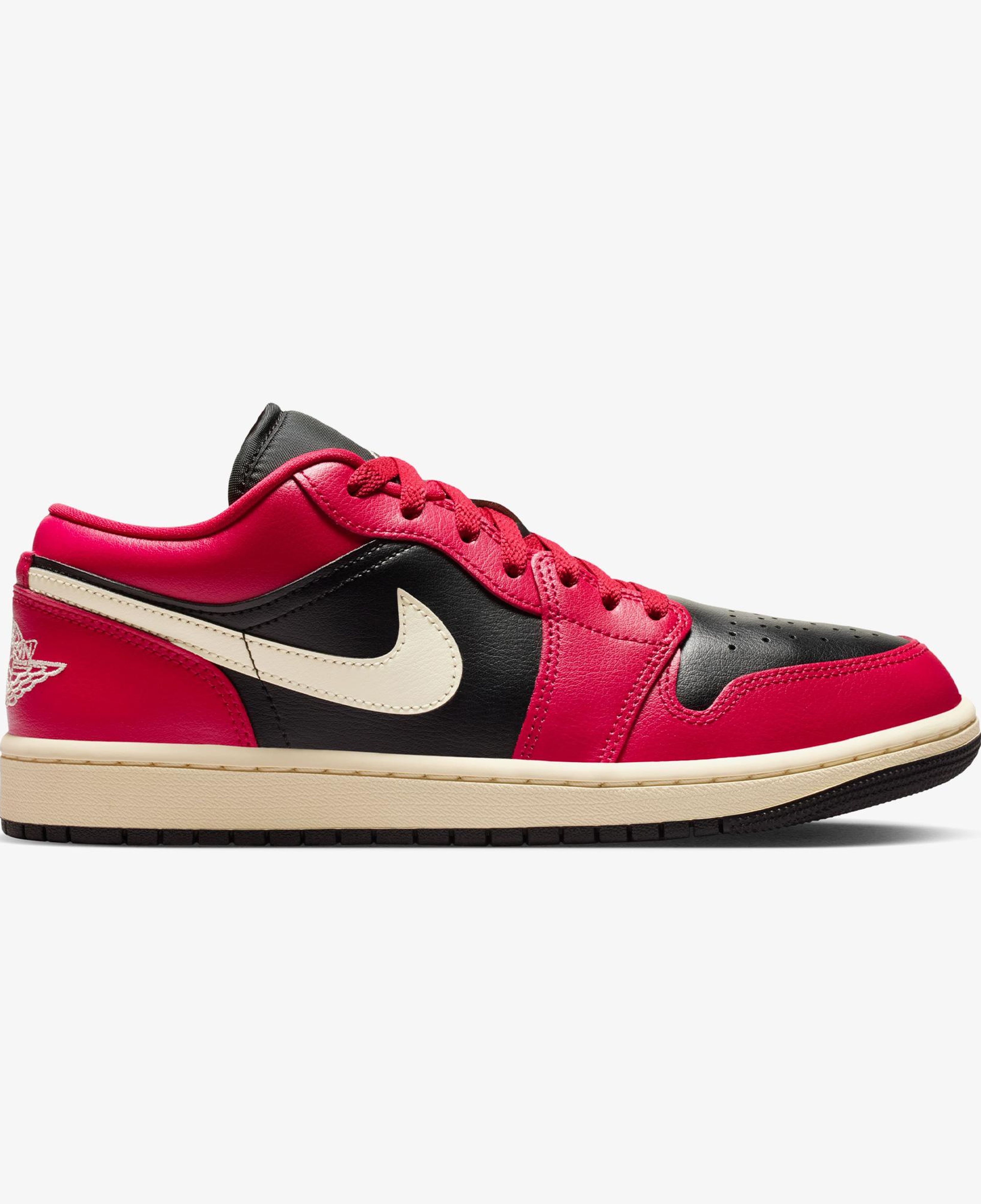 Jordan Air 1 Low Kadın Kırmızı Spor Ayakkabı