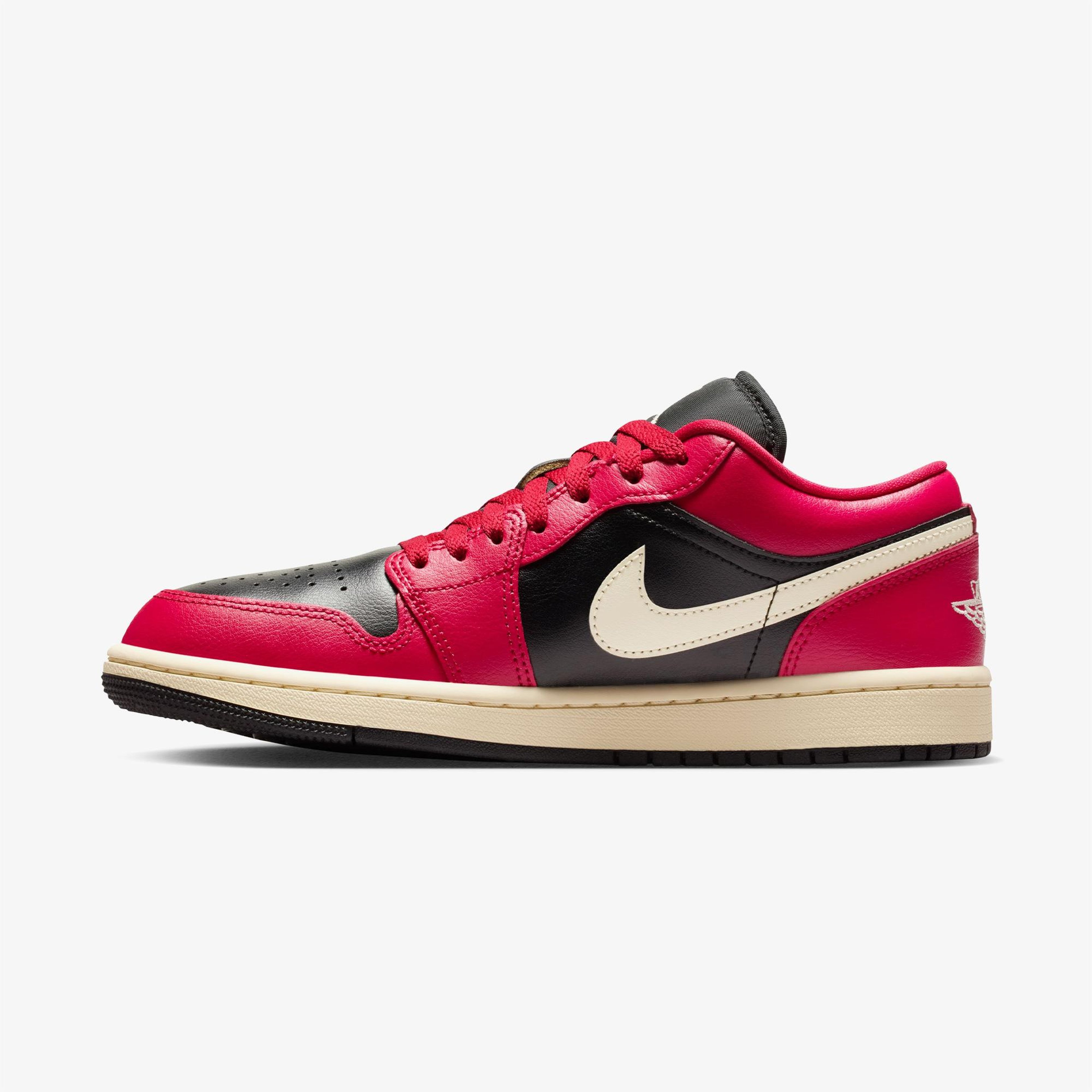Jordan Air 1 Low Kadın Kırmızı Spor Ayakkabı
