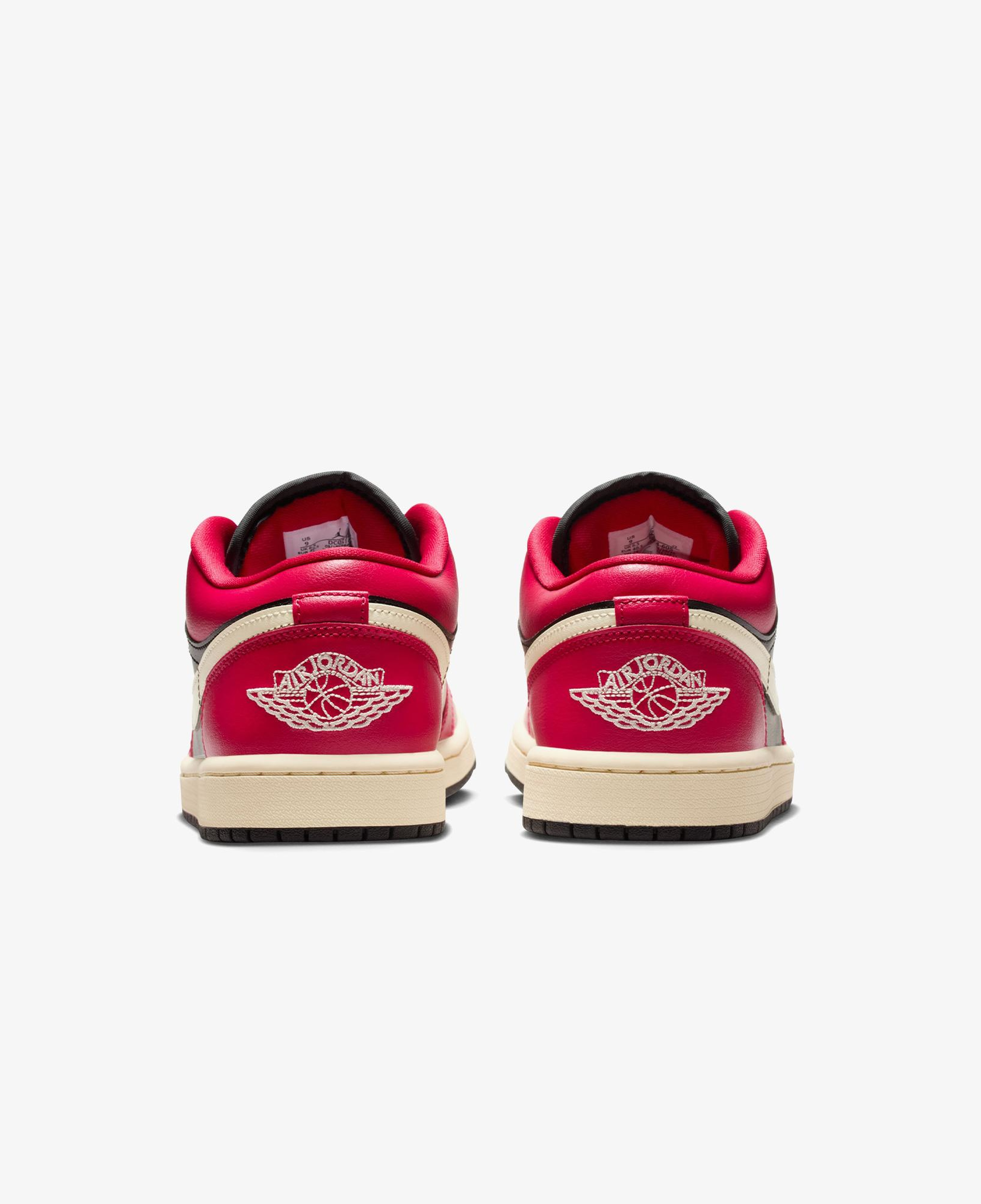 Jordan Air 1 Low Kadın Kırmızı Spor Ayakkabı