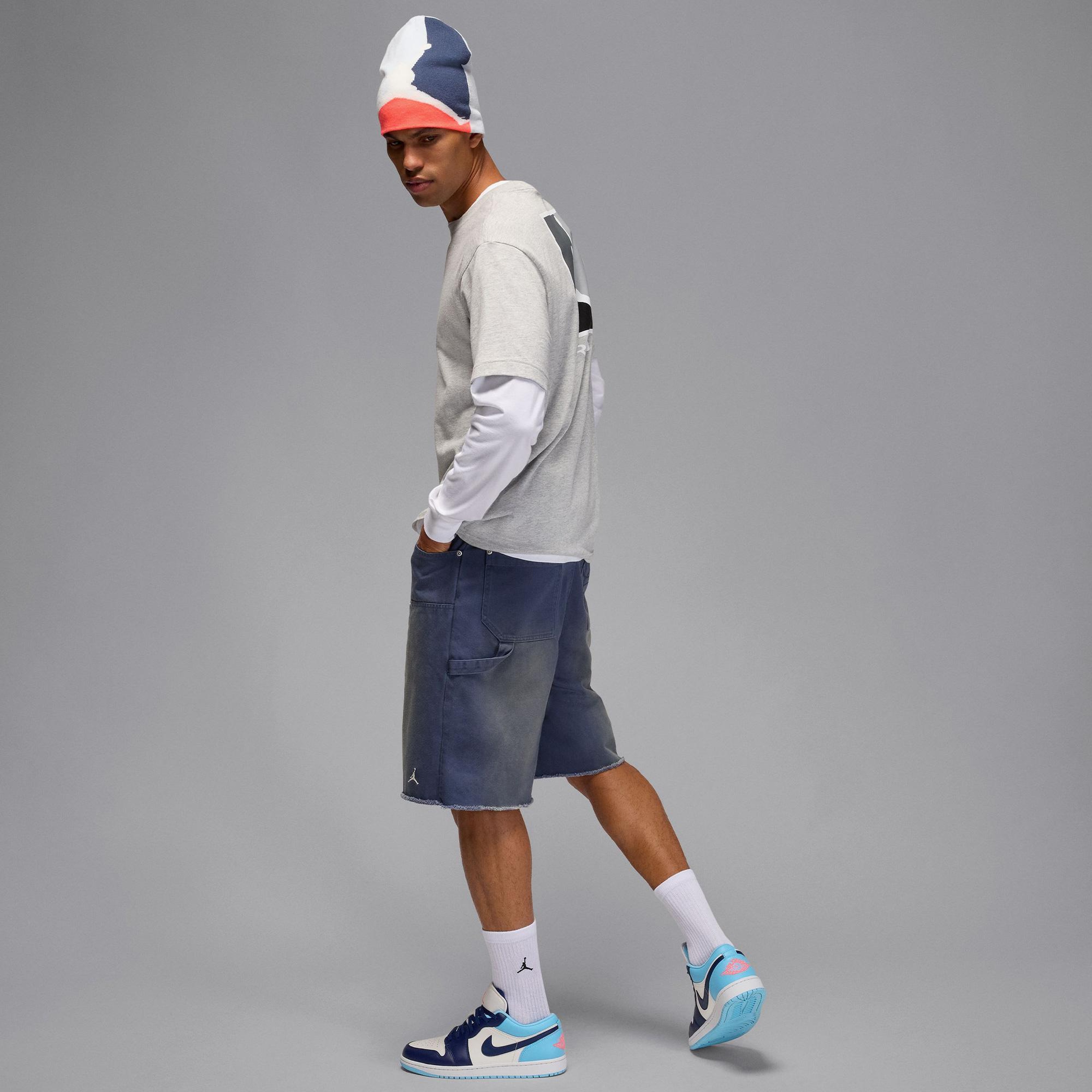 Jordan Air 1 Low Erkek Mavi Spor Ayakkabı