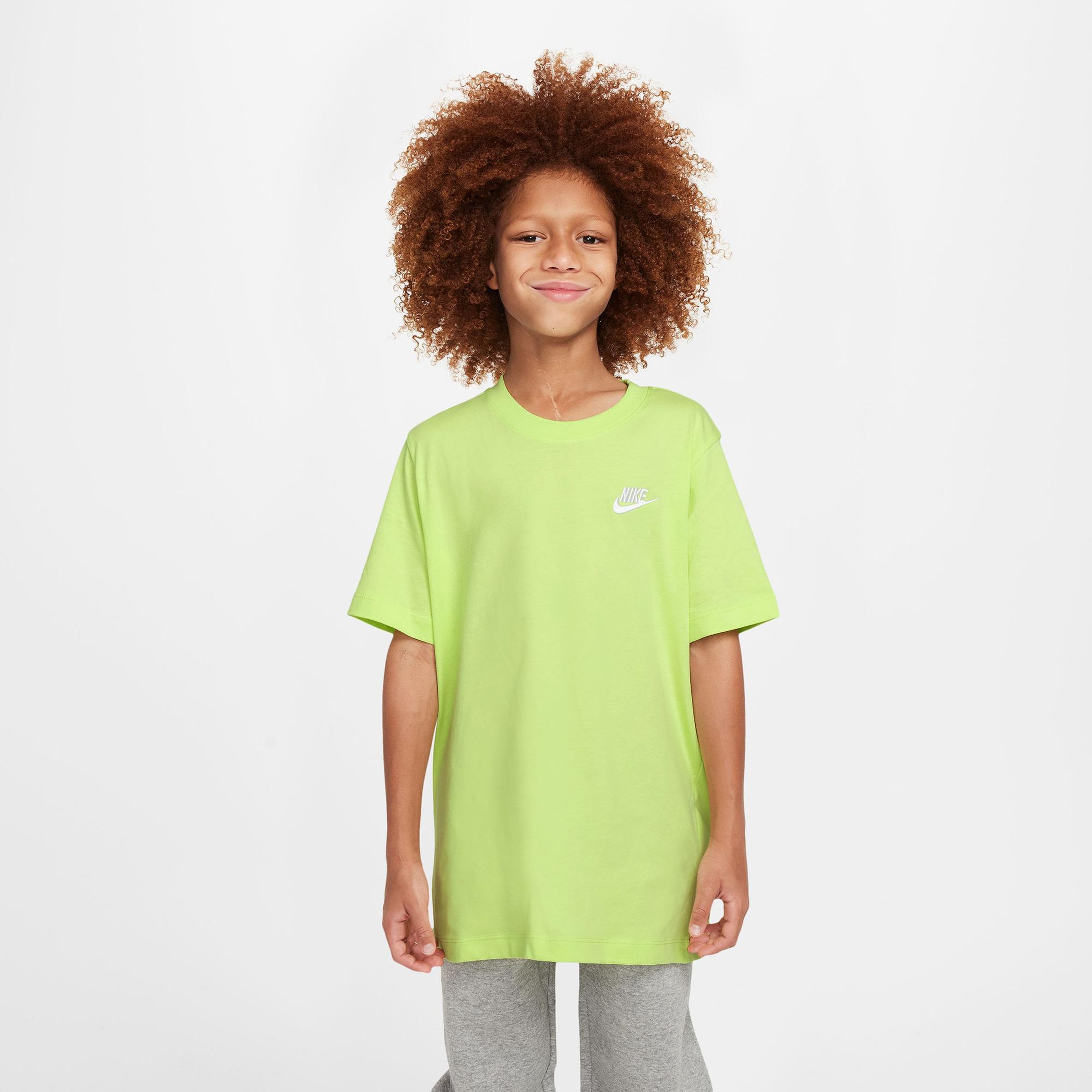 Nike Sportswear Futura Genç Çocuk Sarı T-Shirt