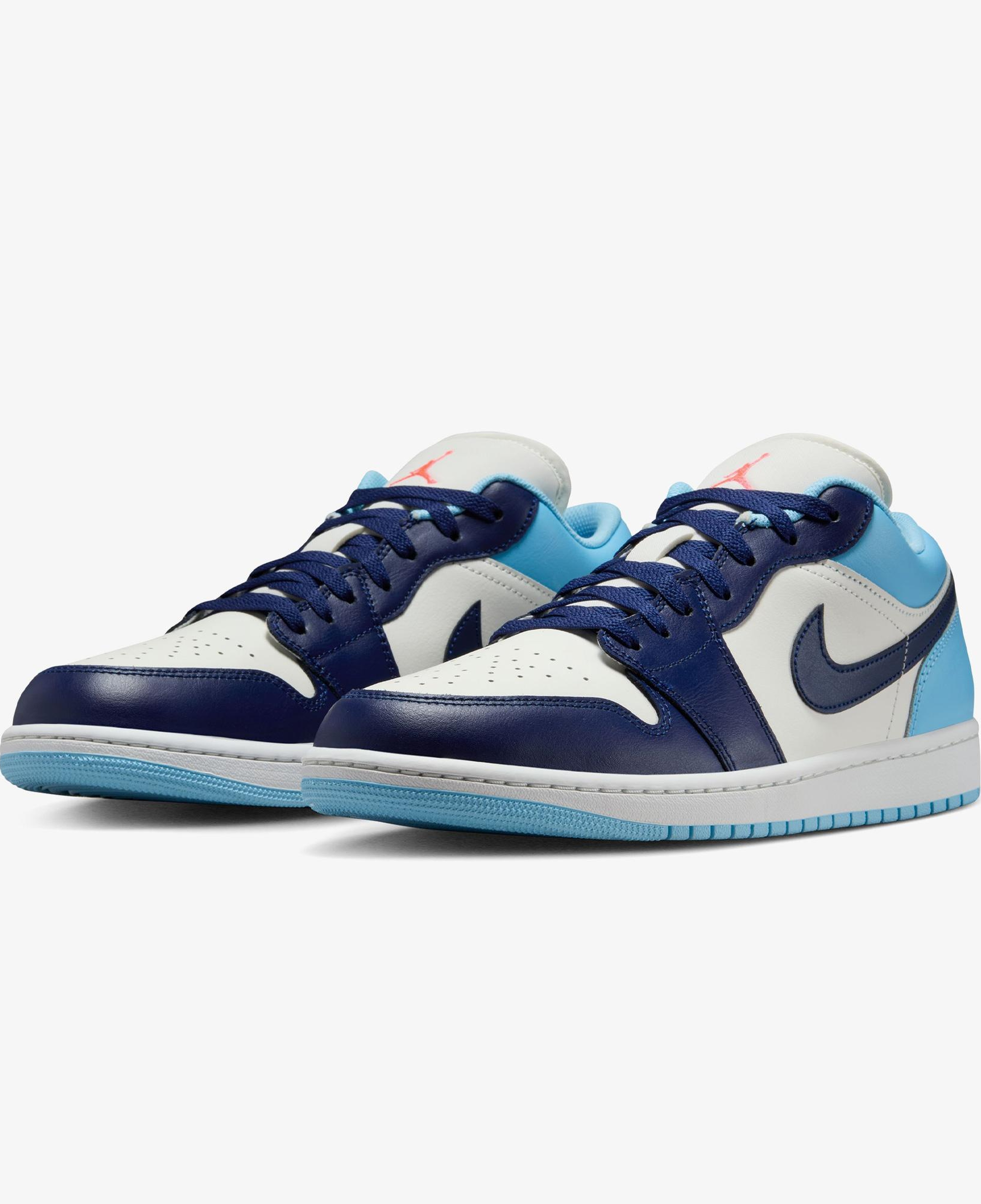 Jordan Air 1 Low Erkek Mavi Spor Ayakkabı