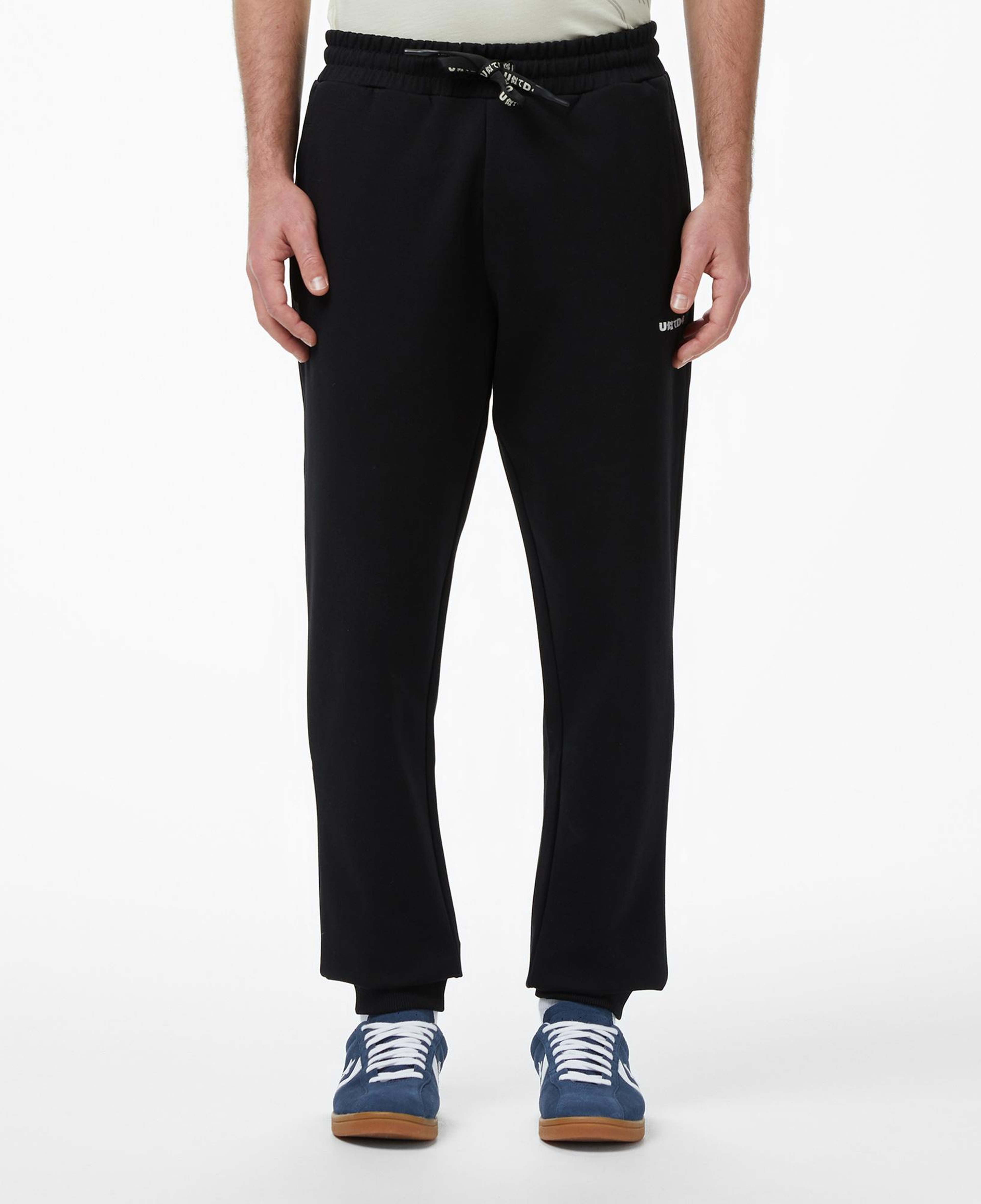 UNITED4 Regular Fit Erkek Siyah Eşofman Altı