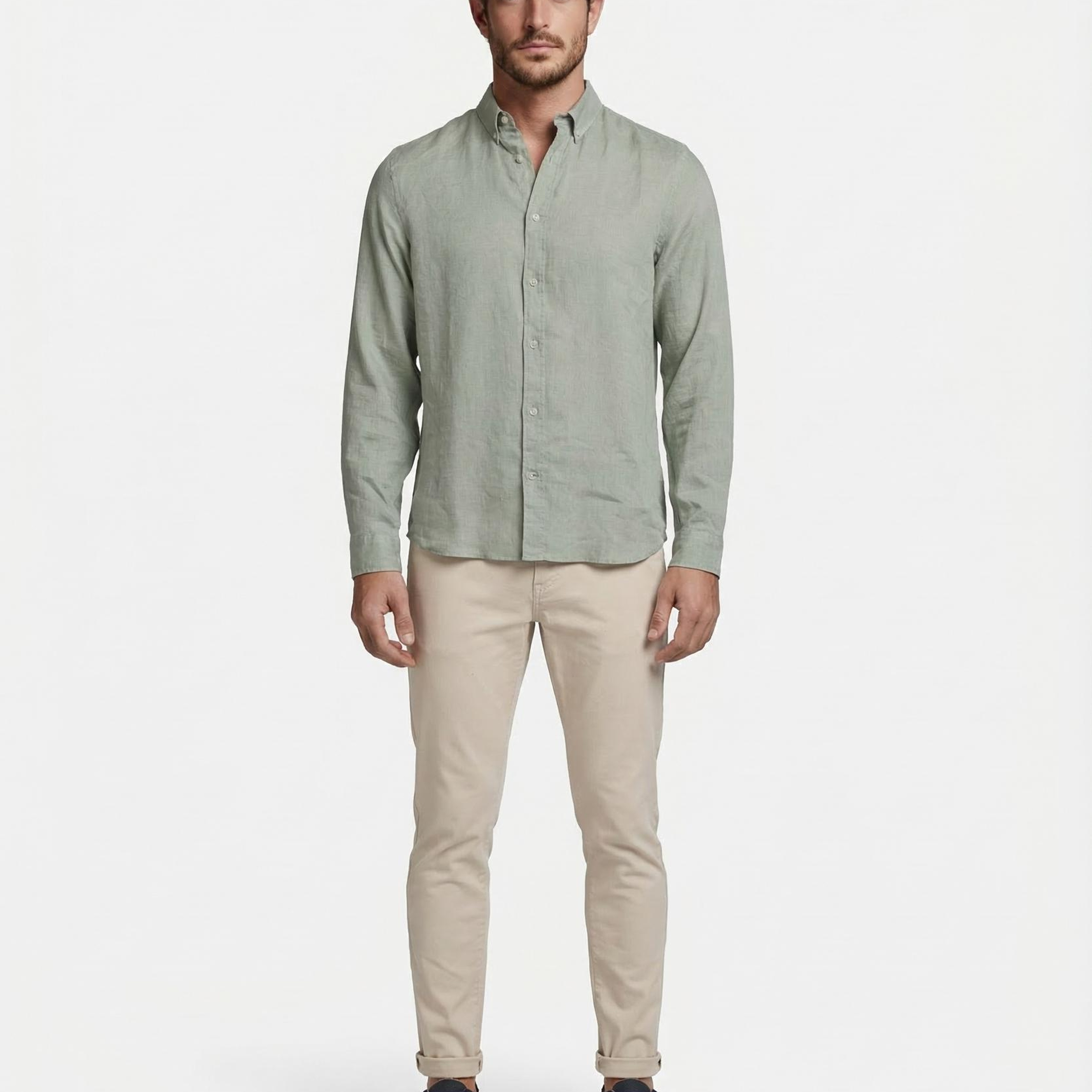 YARGICI Regular Gömlek Yaka Uzun Kol Gömlek