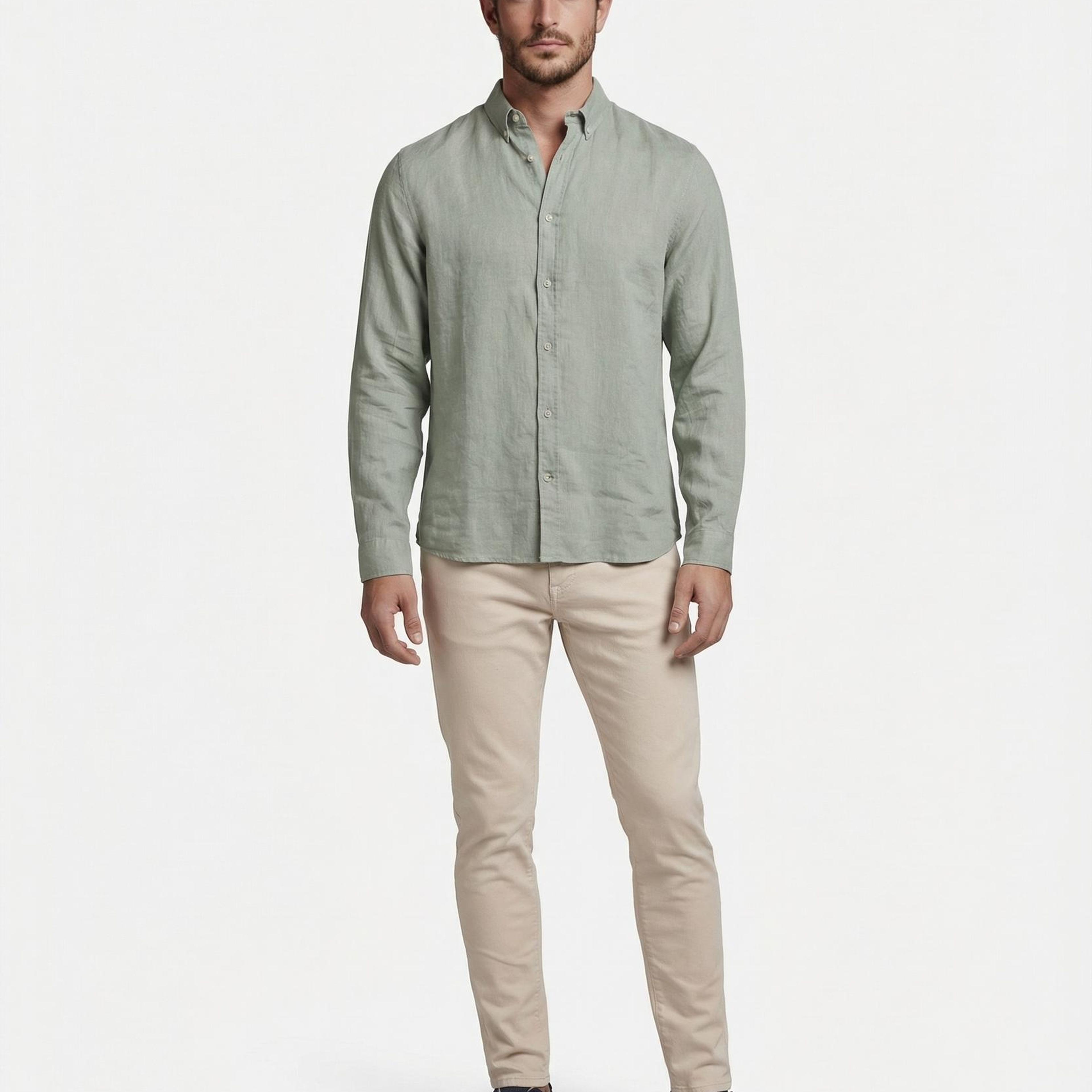 YARGICI Regular Gömlek Yaka Uzun Kol Gömlek