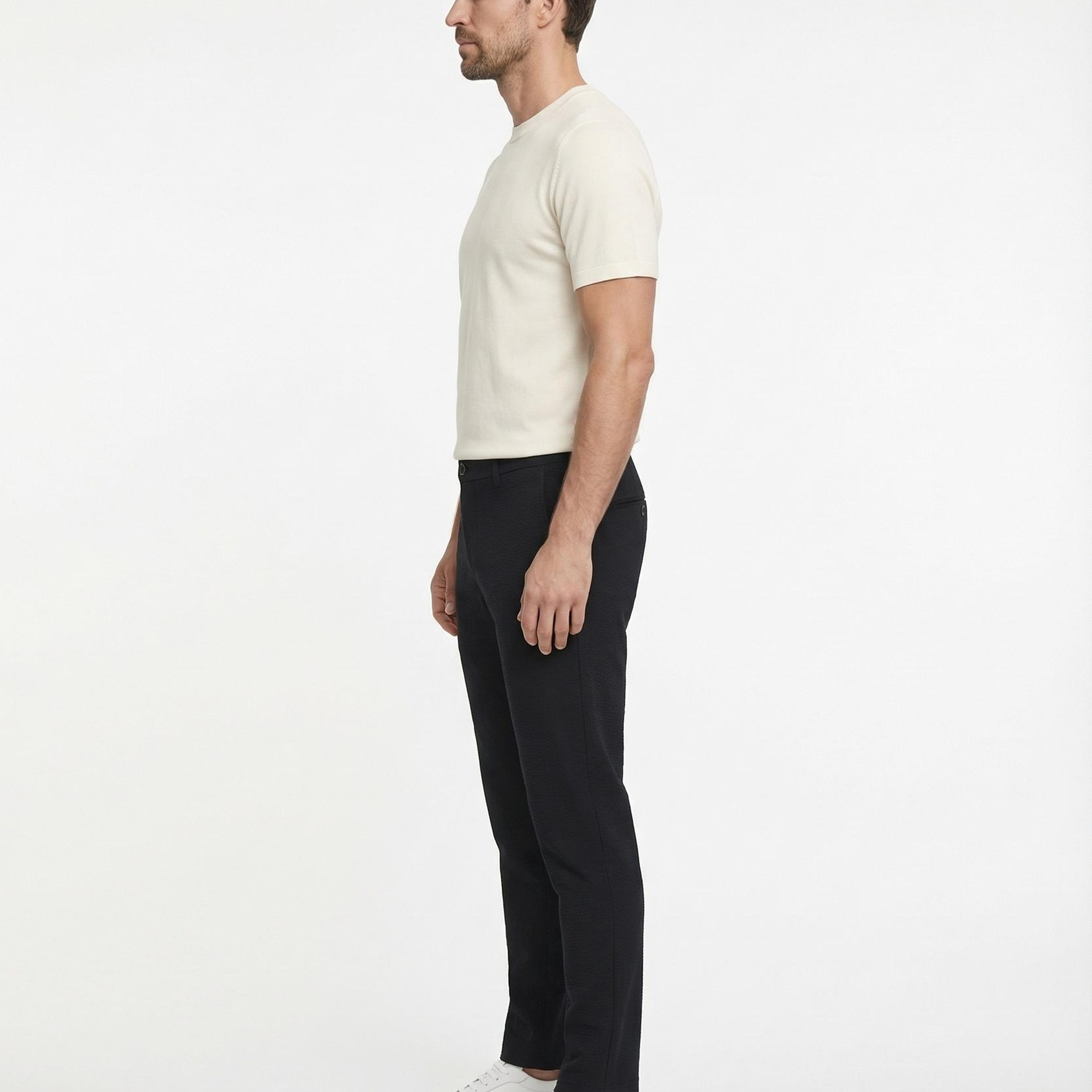 YARGICI Straight Normal Bel Pantolon