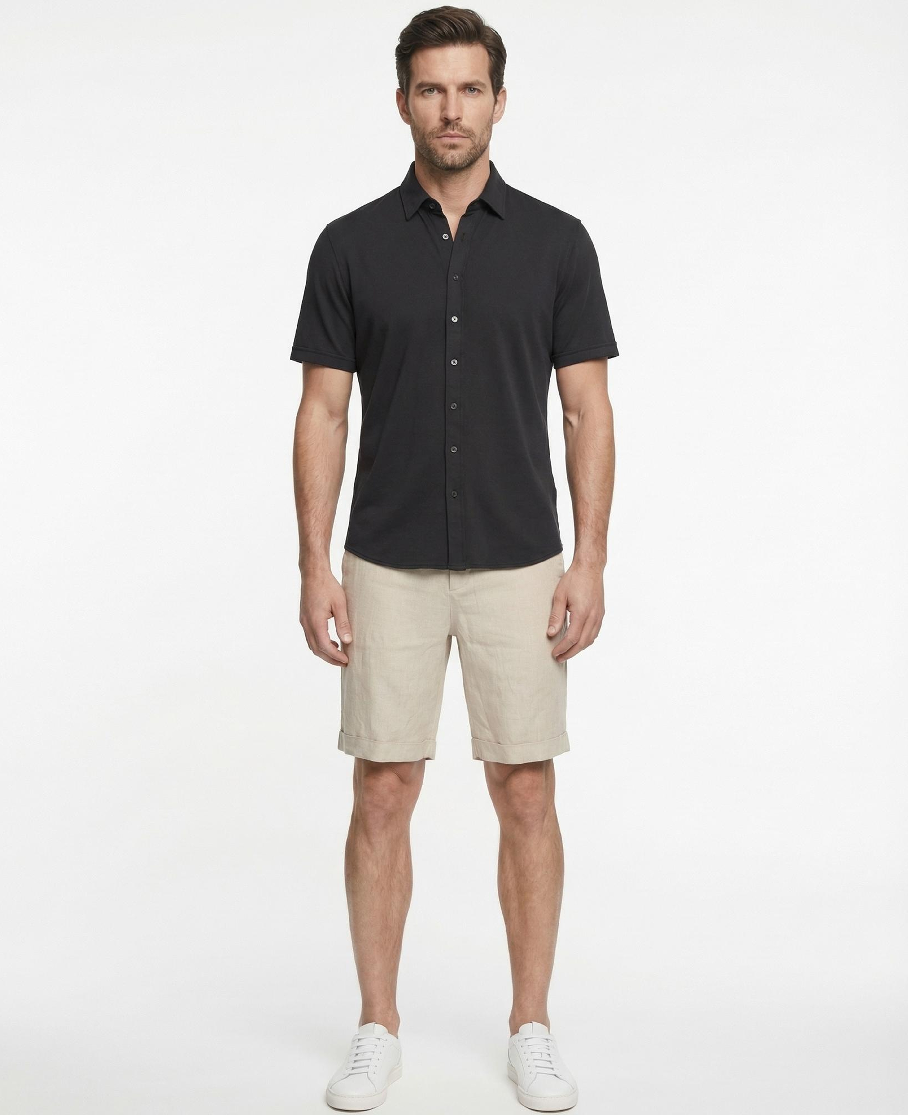 YARGICI Regular Gömlek Yaka Kısa Kol Gömlek