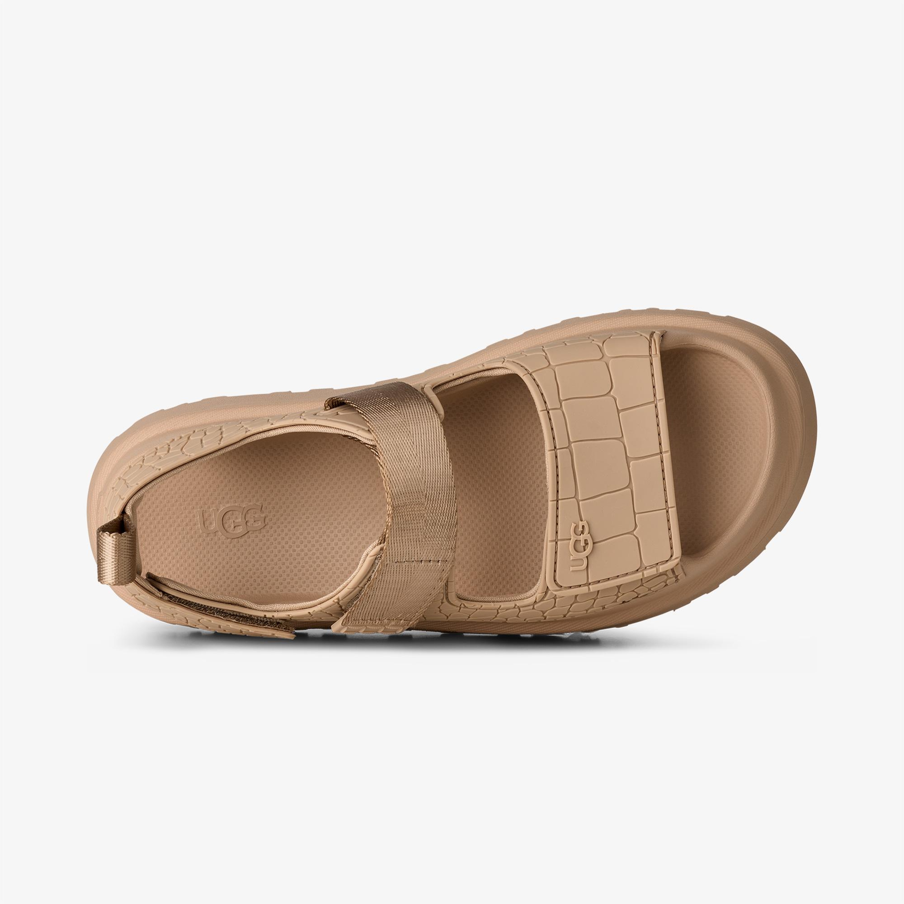 UGG Goldenglow Embossed Kadın Kum Beji Sandalet