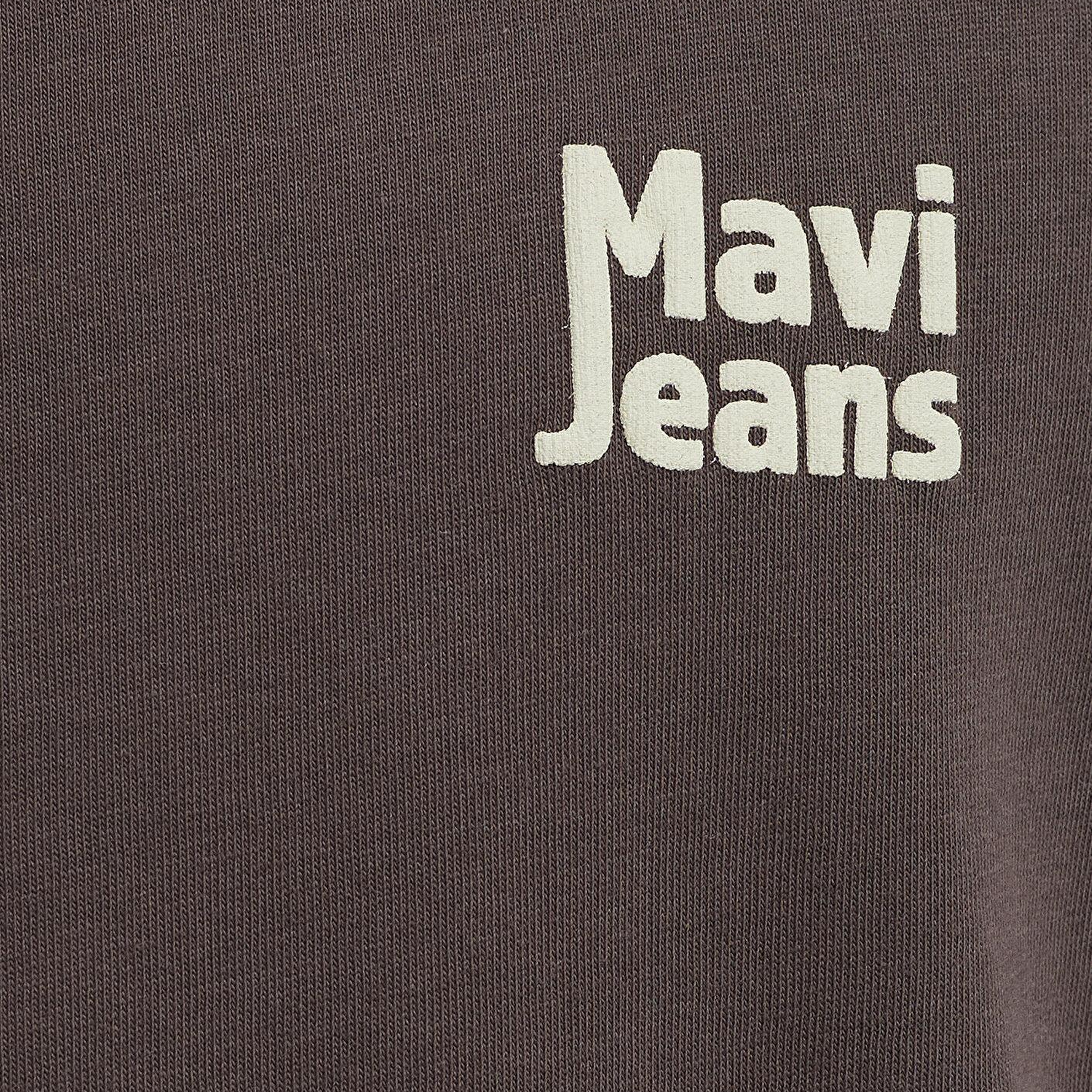 Mavi Mavi Jeans Baskılı Kahverengi Tişört Relaxed Fit / Rahat Kesim 0613347-71603