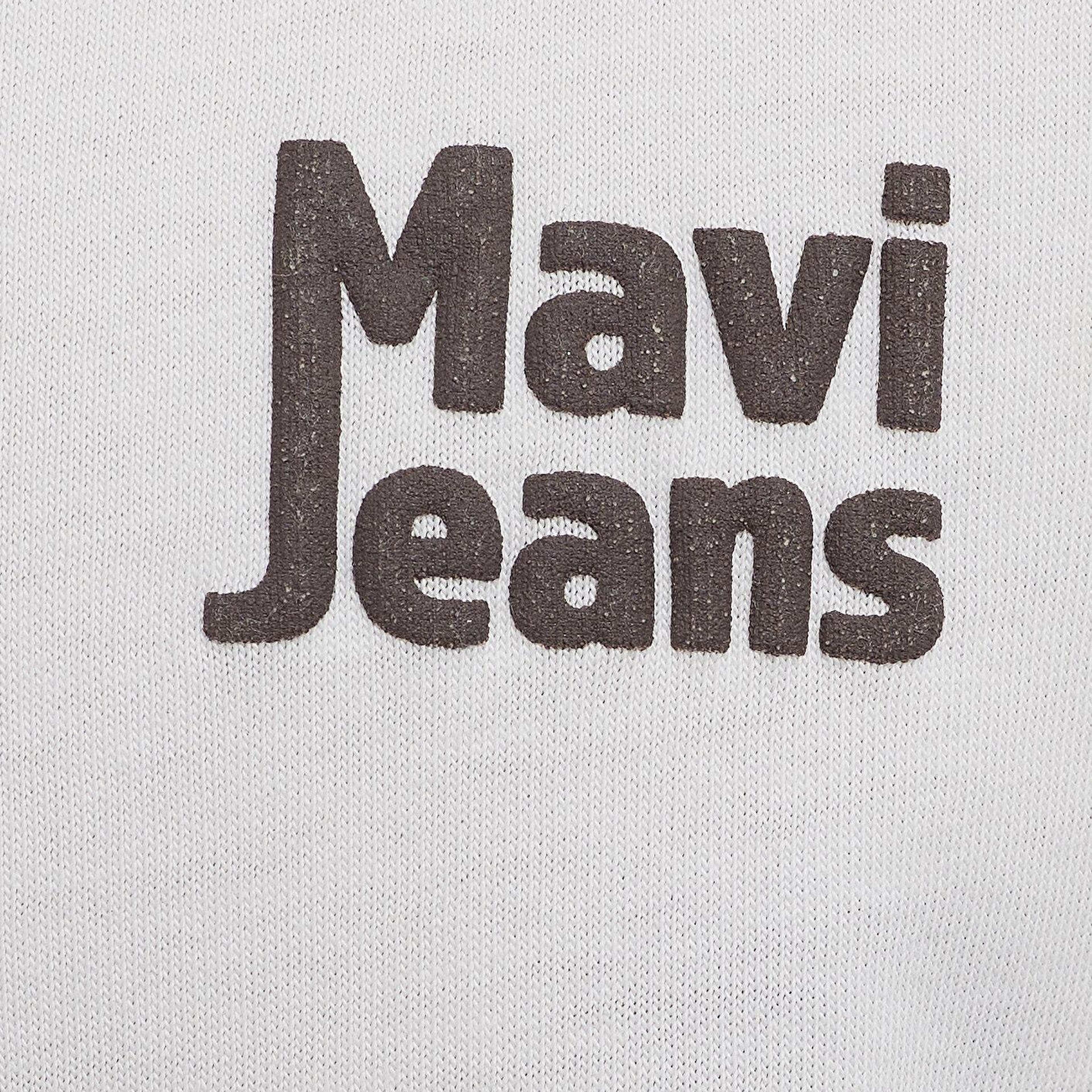 Mavi Mavi Jeans Baskılı Ekru Tişört Relaxed Fit / Rahat Kesim 0613347-70057