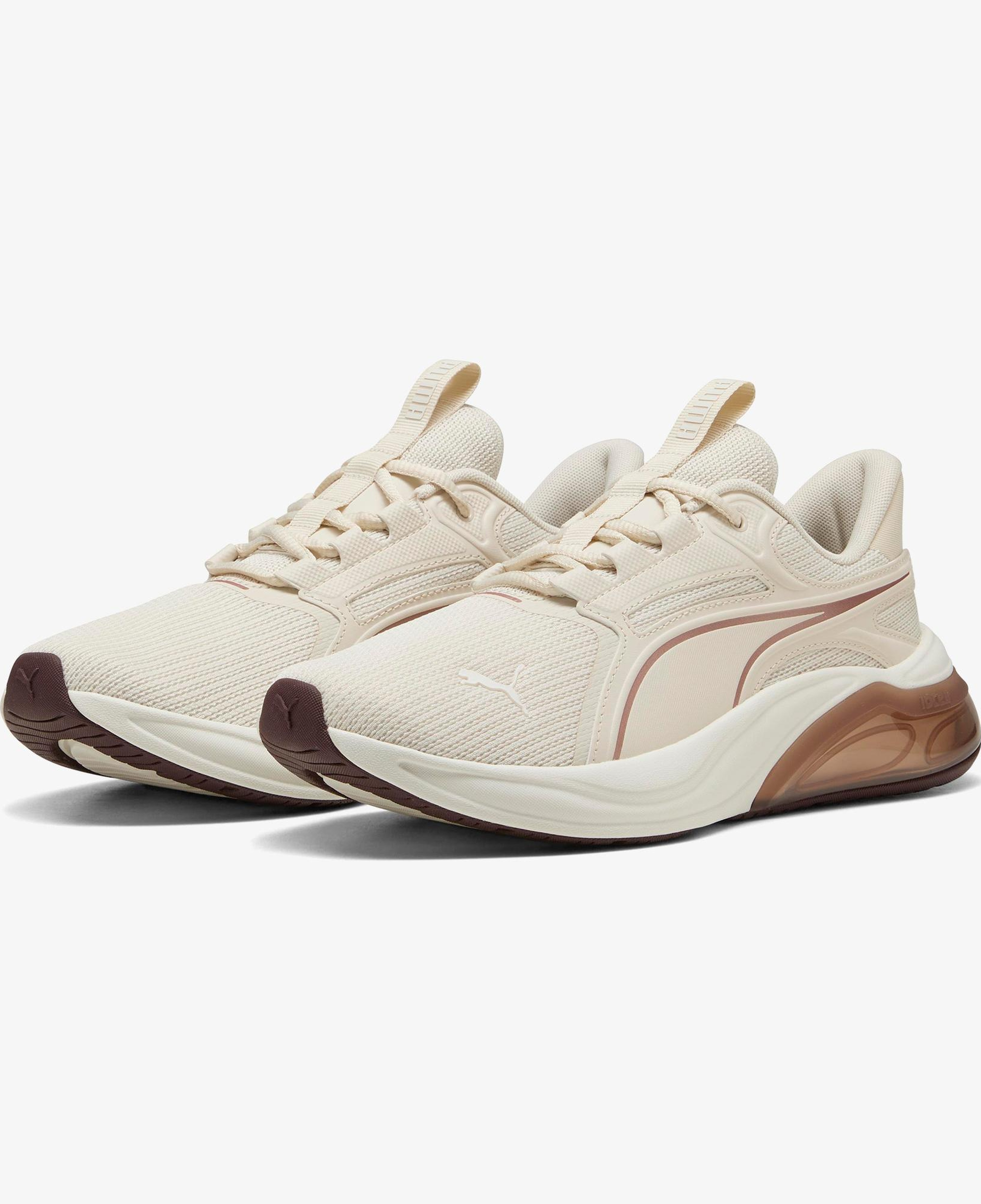 Puma Cell Thrill Dash Erkek Krem Koşu Ayakkabısı