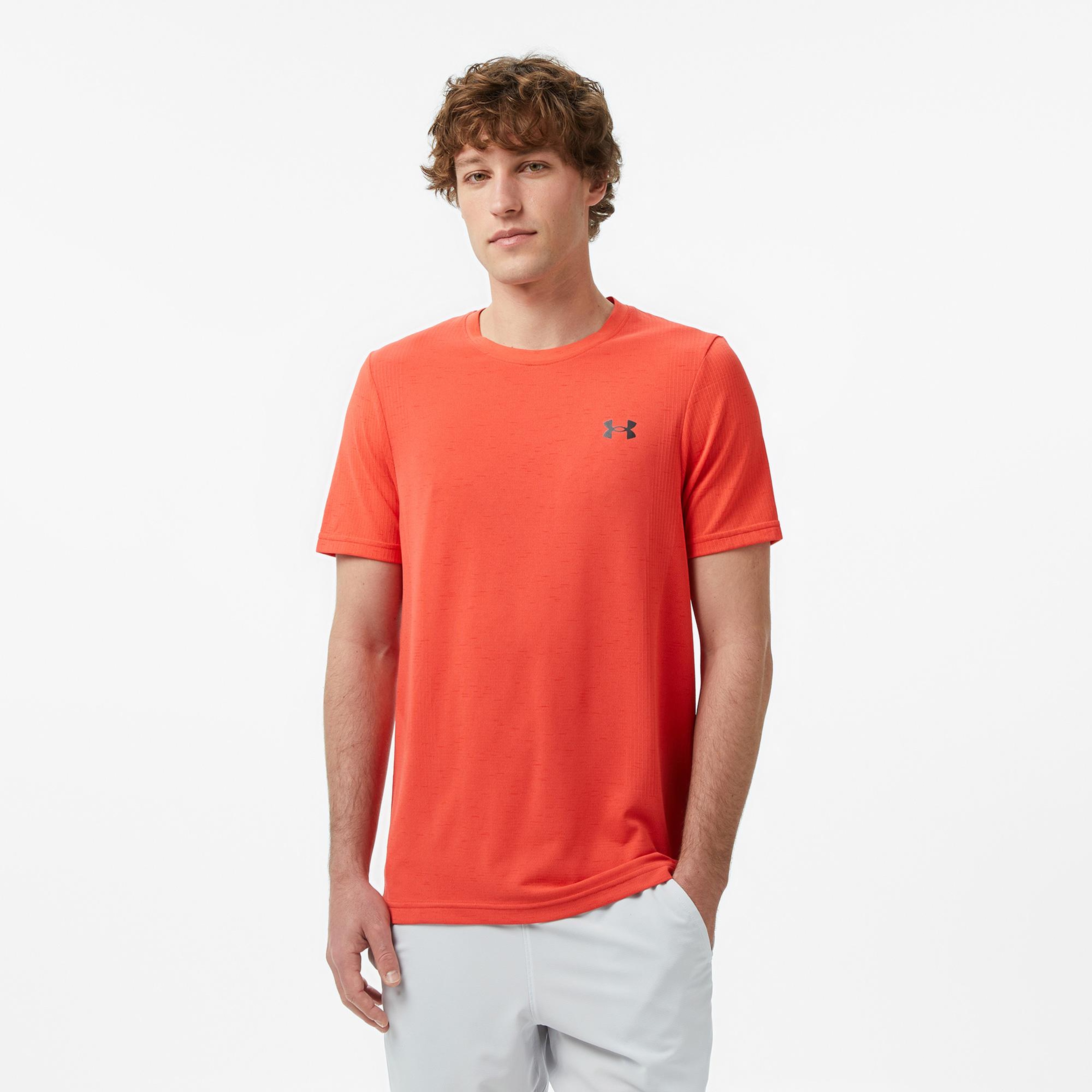 Under Armour Vanish Seamless Ss Erkek Kırmızı Antrenman T-Shirt