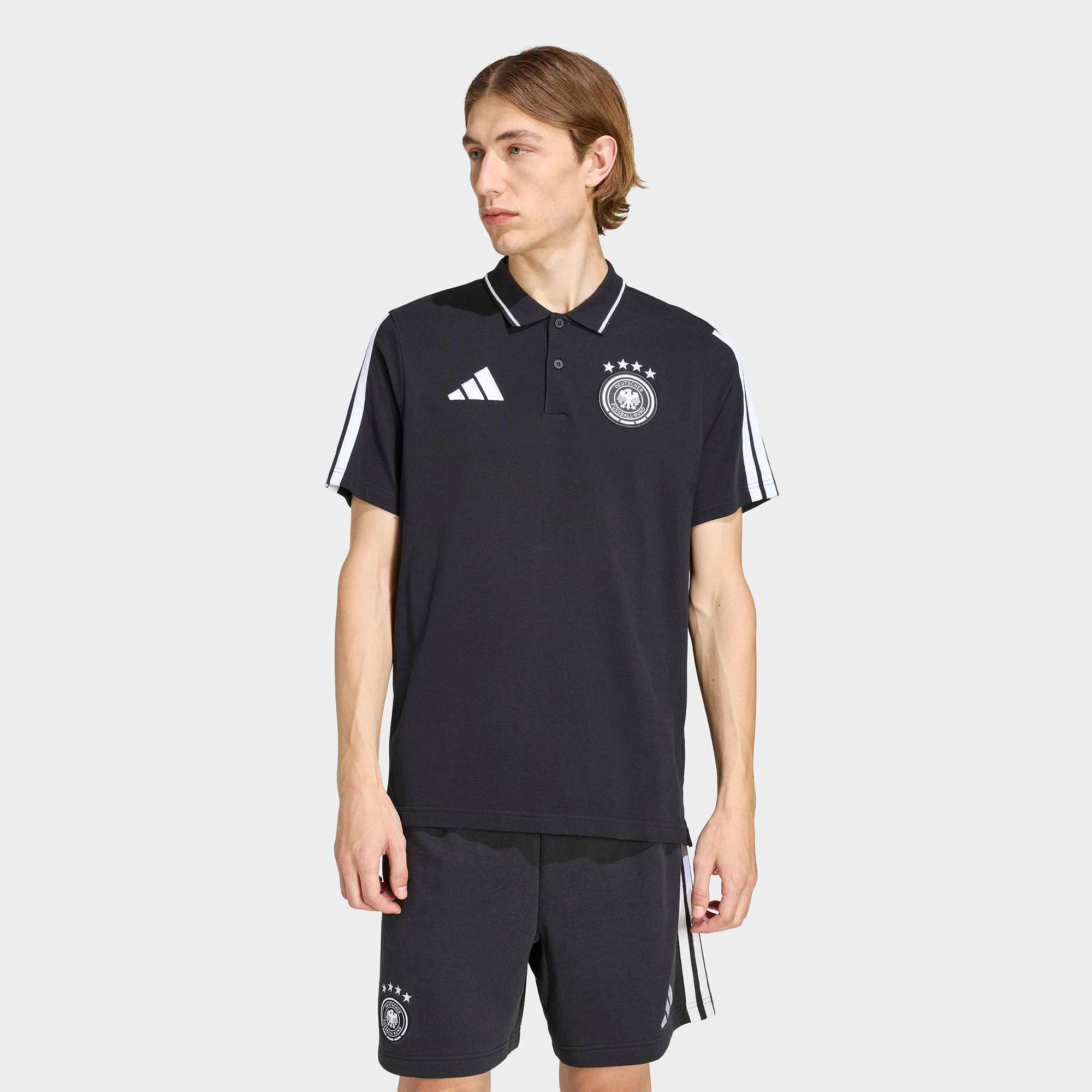adidas Almanya Dna Erkek Siyah Polo