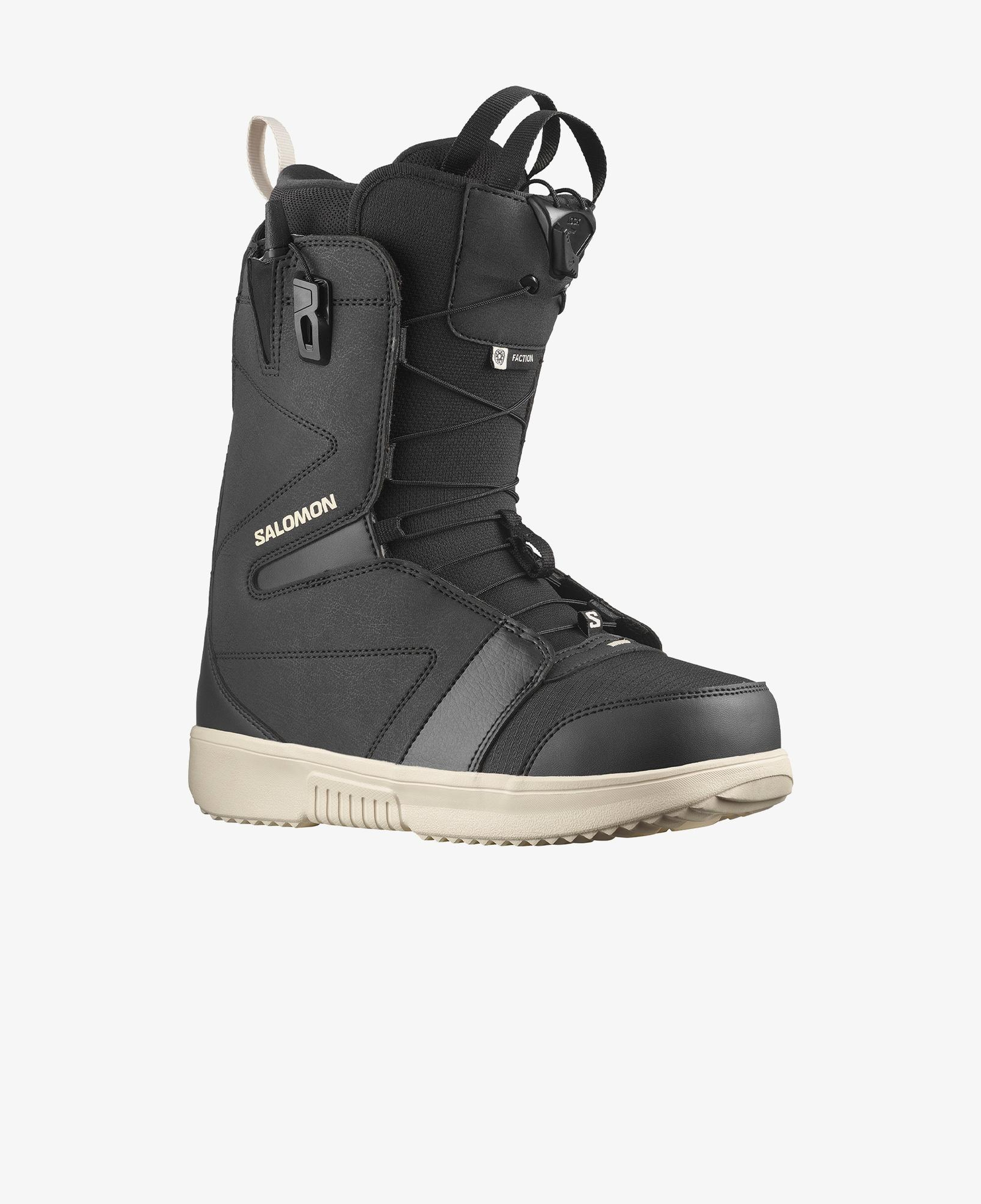 Salomon Faction Erkek Siyah Snowboard Botu