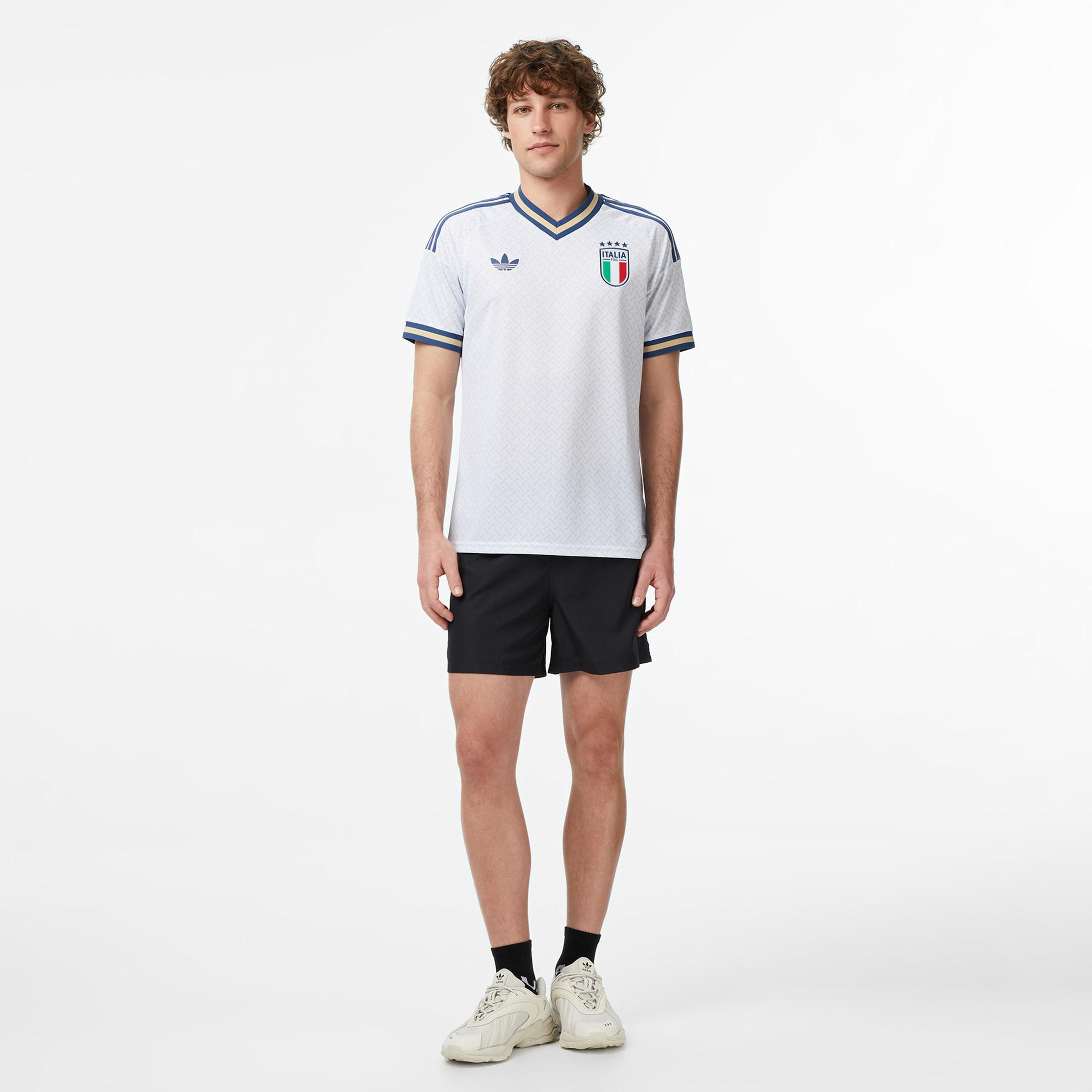 adidas Figc A Jsy Erkek Mavi Forma