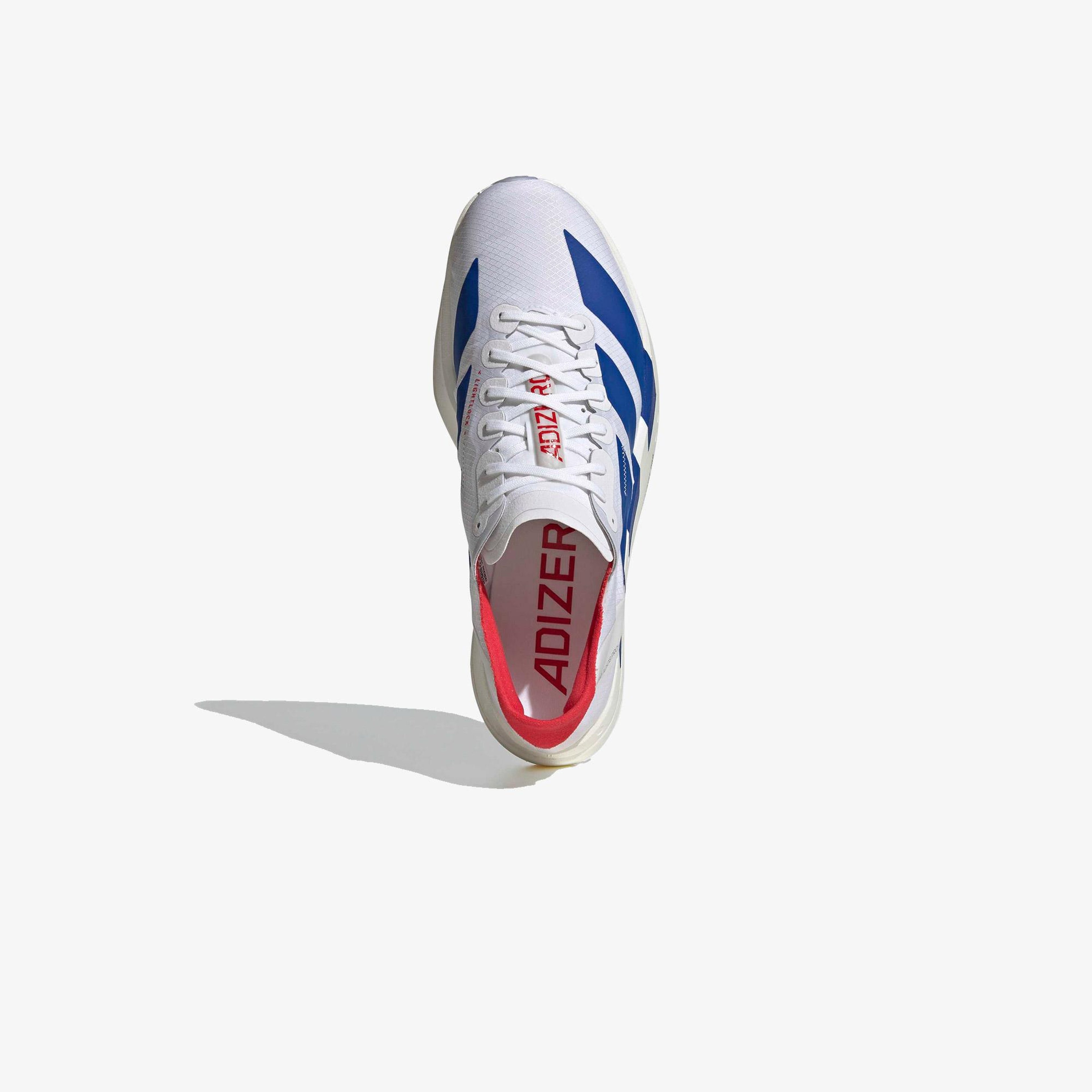 adidas Adizero Adios Pro 4 Erkek Beyaz Koşu Ayakkabısı