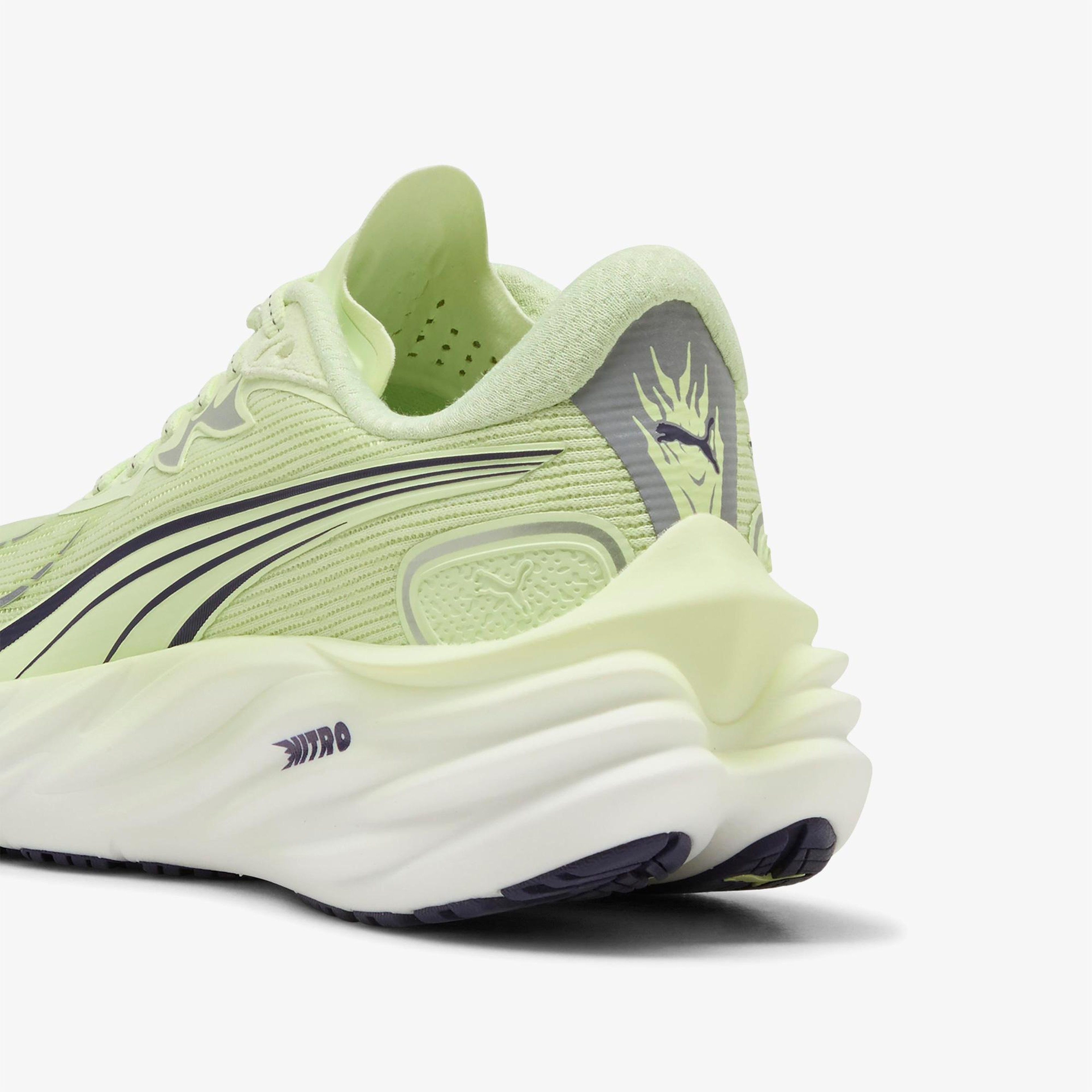 Puma Velocity Nitro 4 Kadın Gri Koşu Ayakkabısı