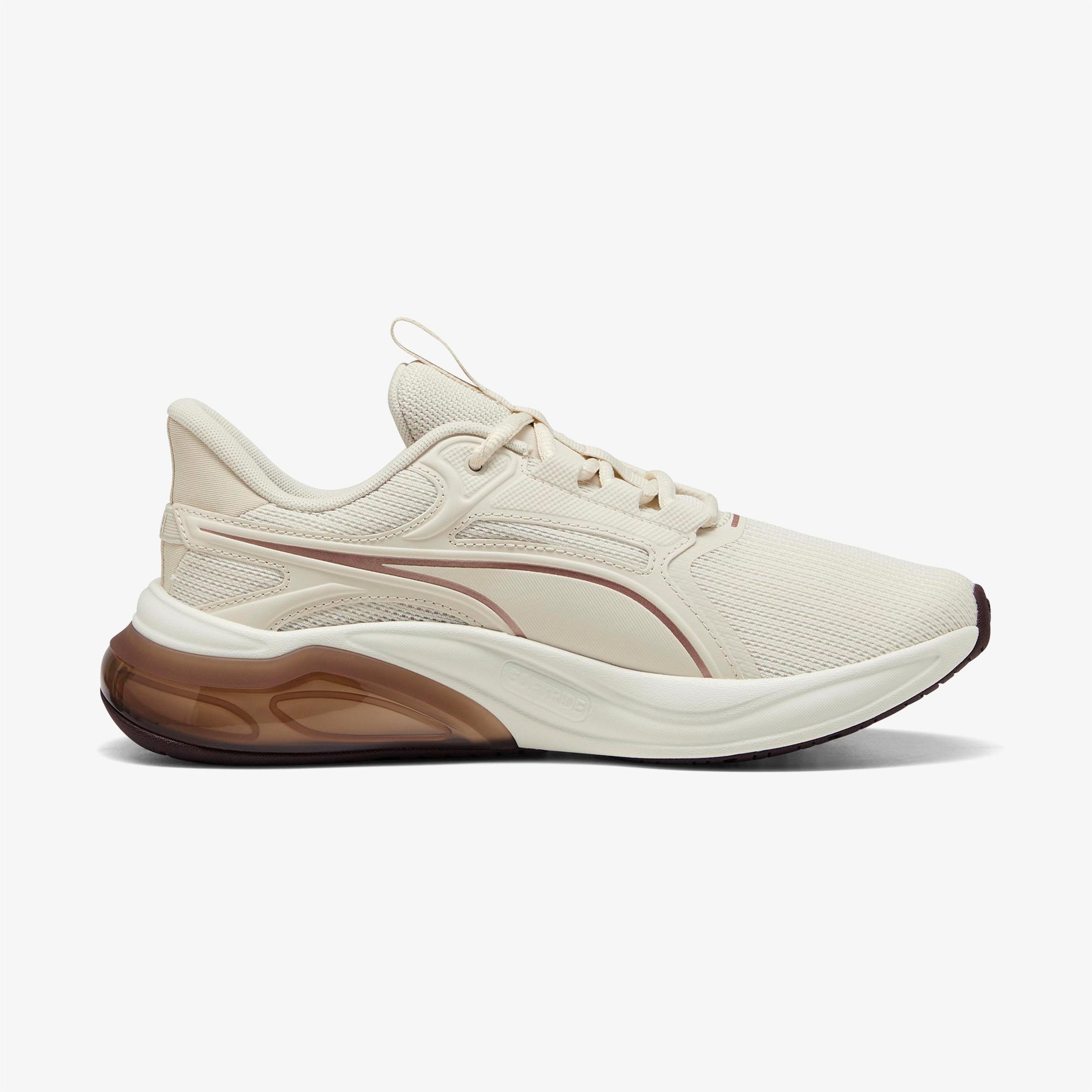 Puma Cell Thrill Dash Erkek Krem Koşu Ayakkabısı