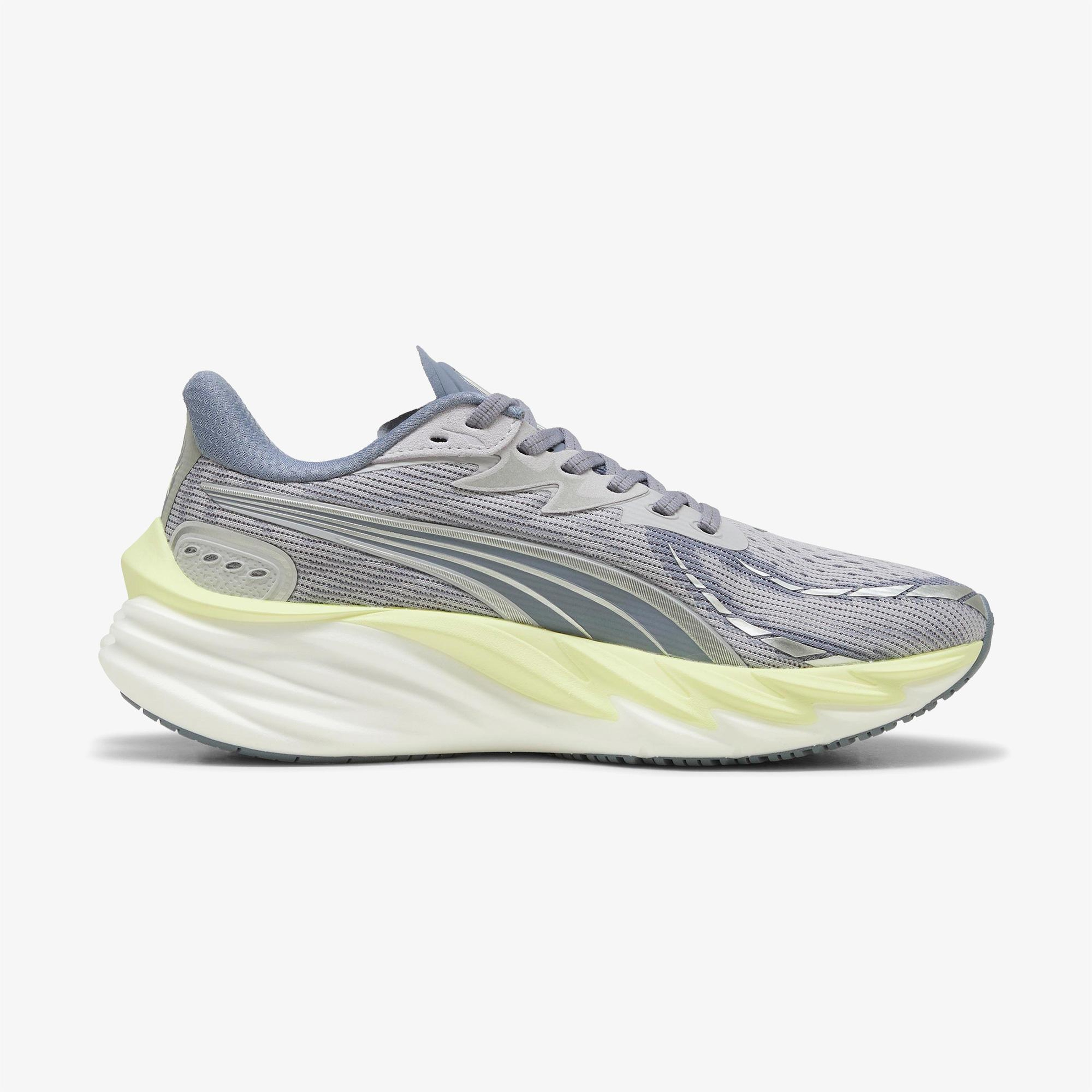 Puma Velocity Nitro 4 Kadın Gri Koşu Ayakkabısı