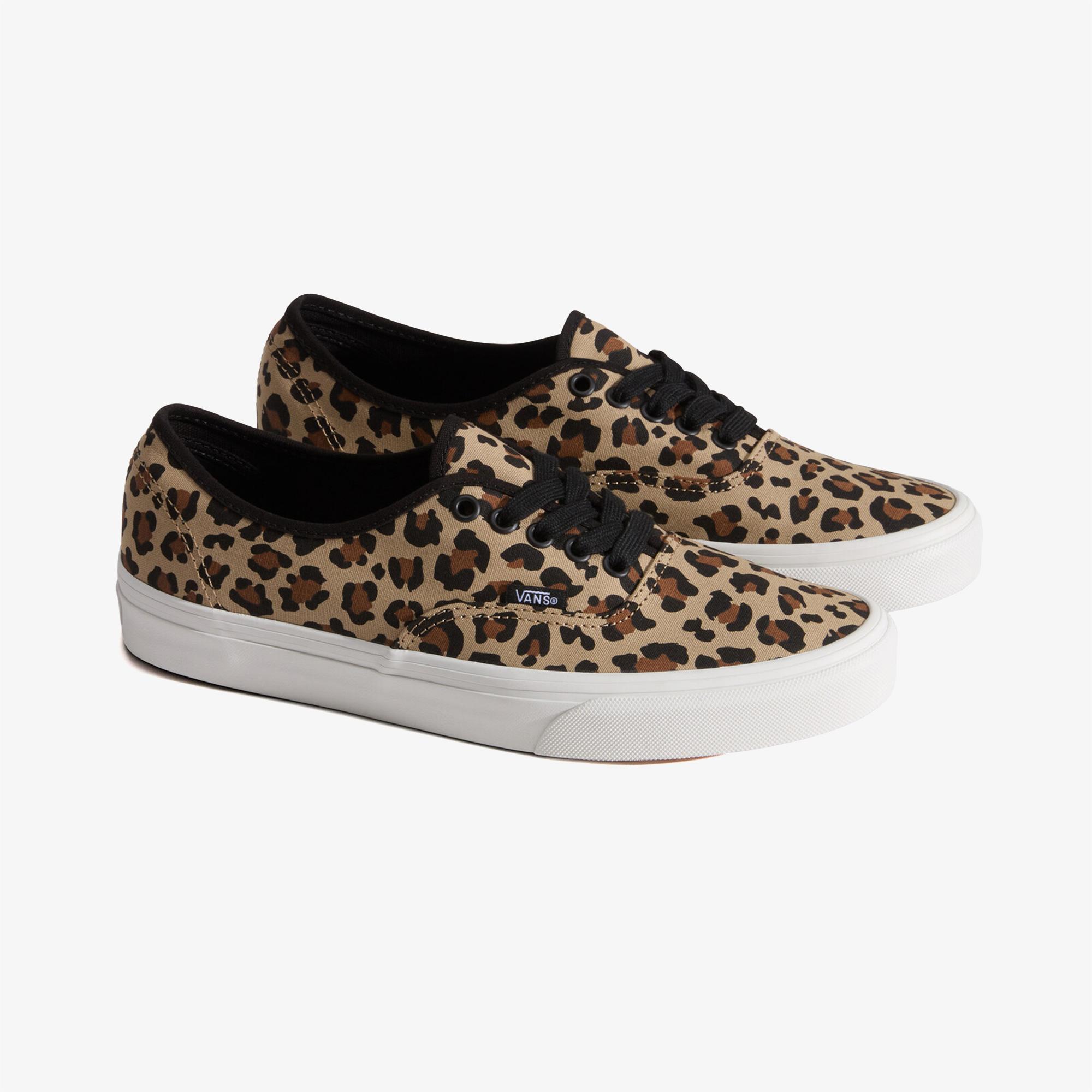 Vans Authentic Unisex Leopar Desenli Sneaker