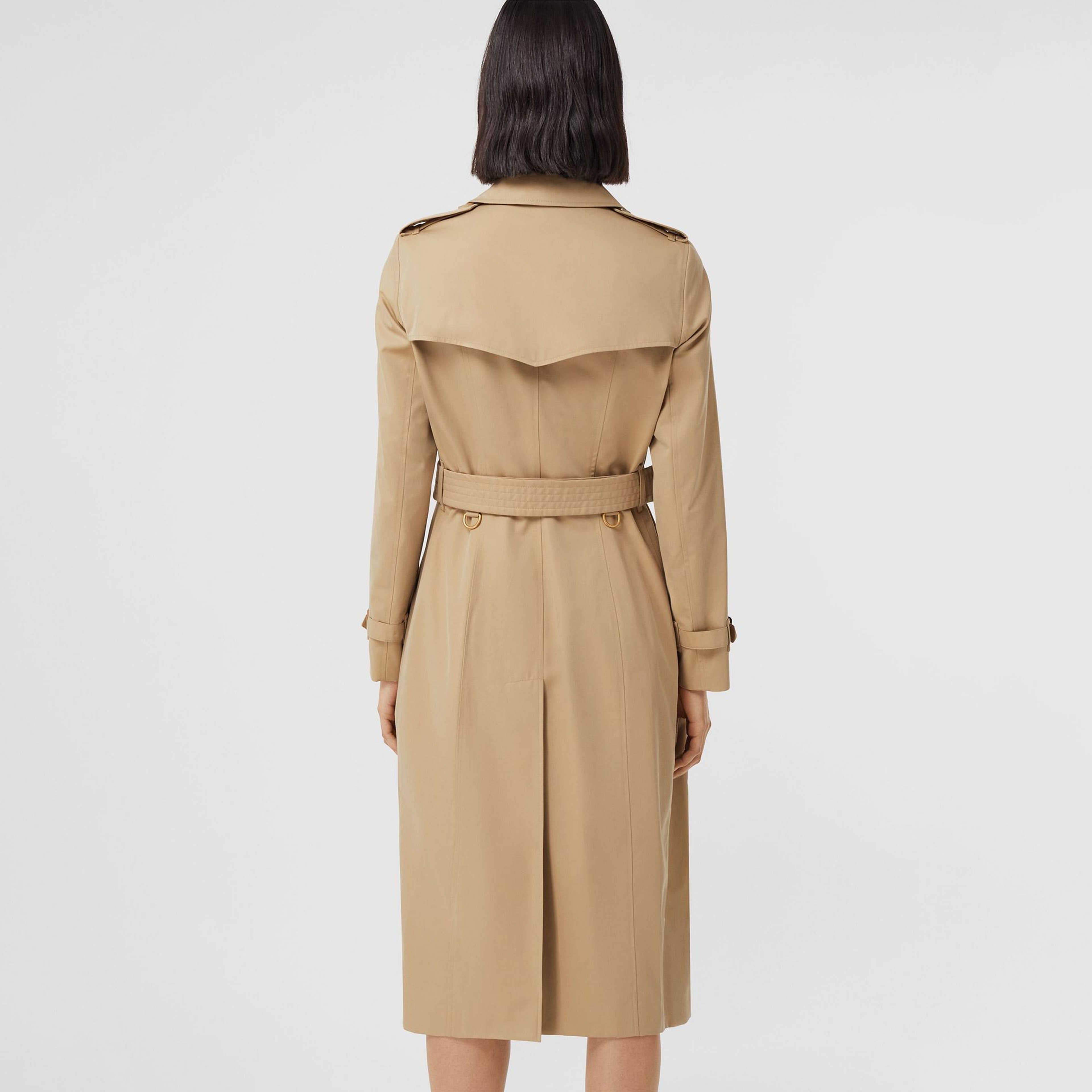 Burberry The Long Chelsea Heritage Kadın Bej Trençkot