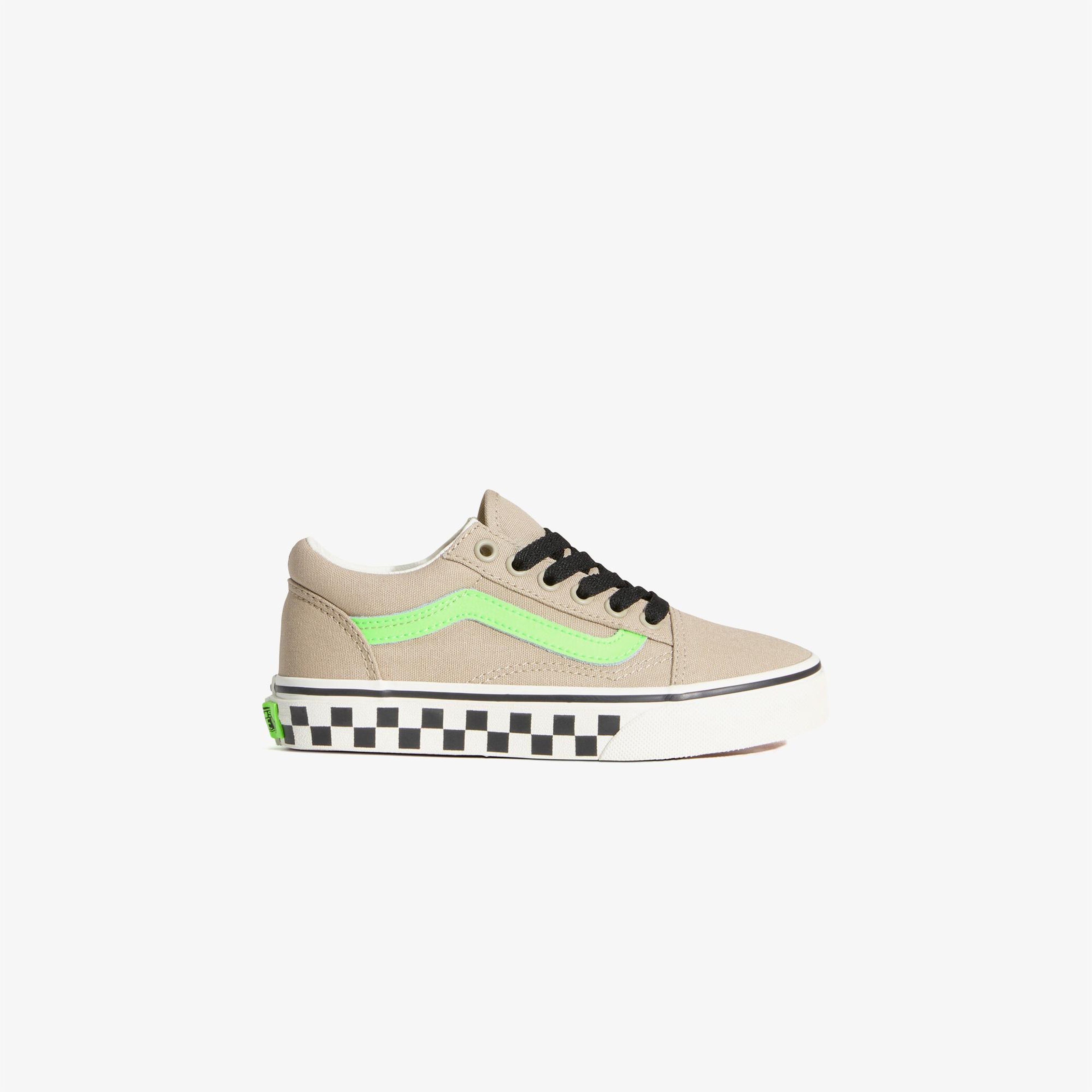 Vans Old Skool Çocuk Yeşil Sneaker