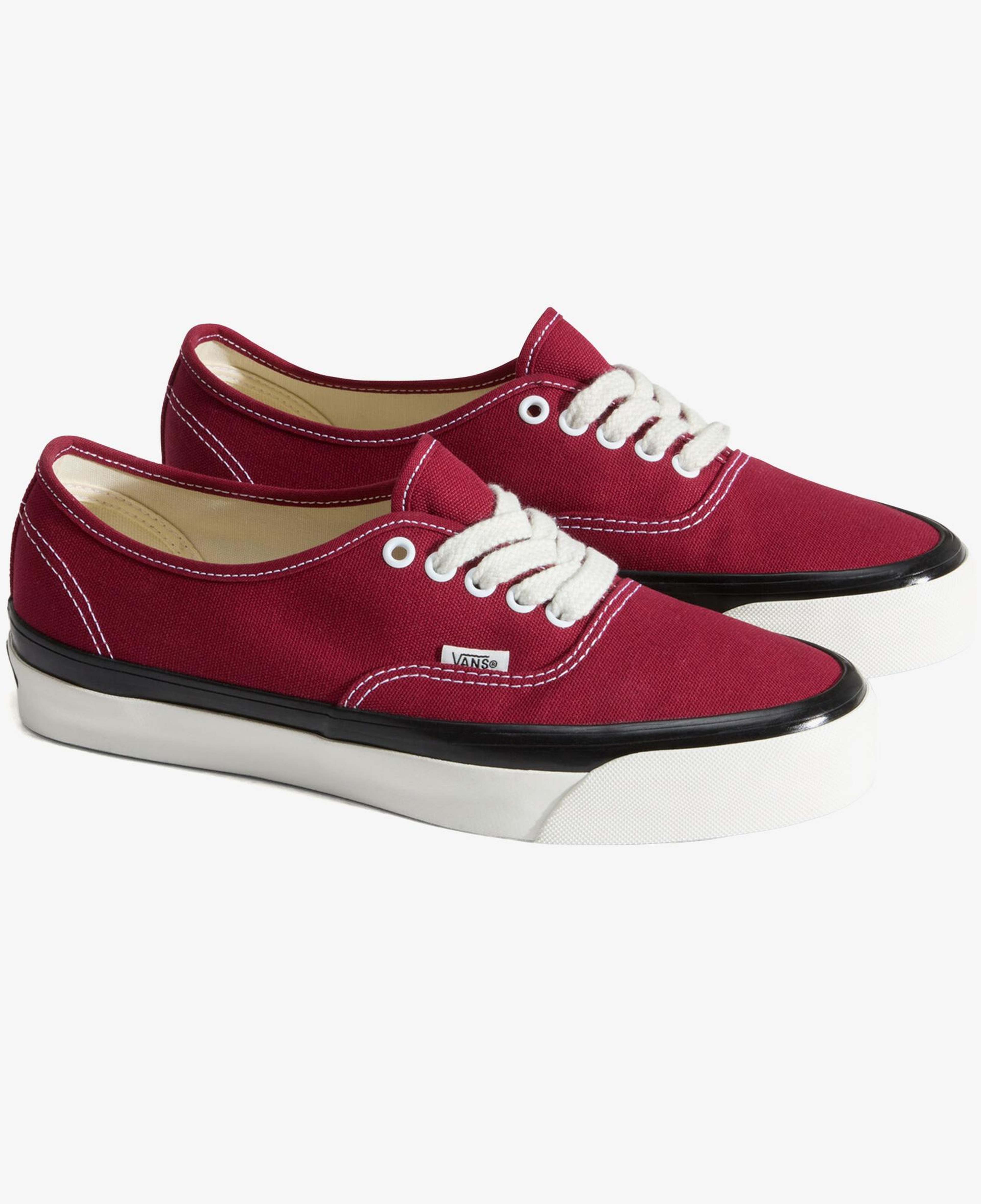 Vans LX Authentic 44 Deck Unisex Bordo Sneaker