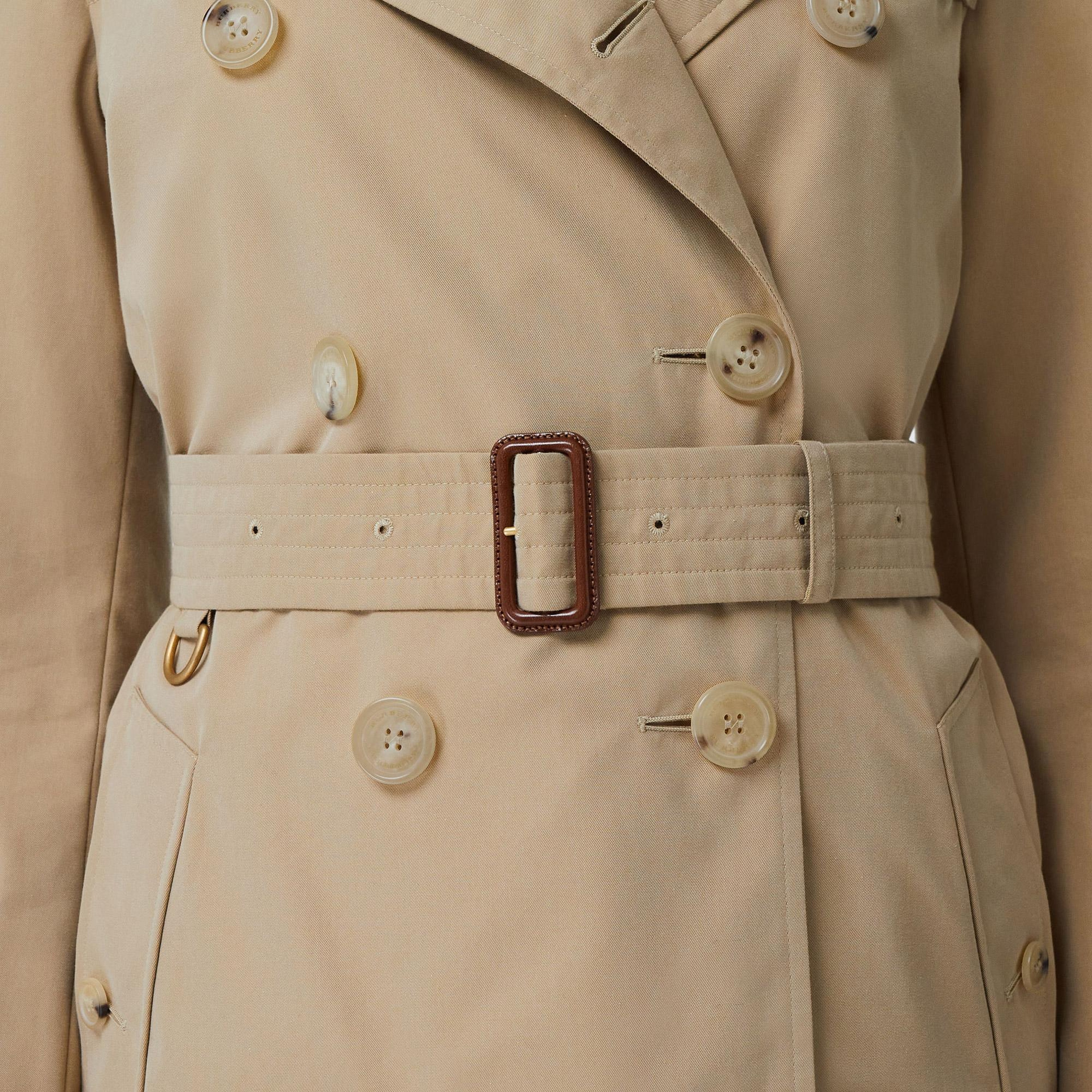 Burberry Kadın Bej Trençkot