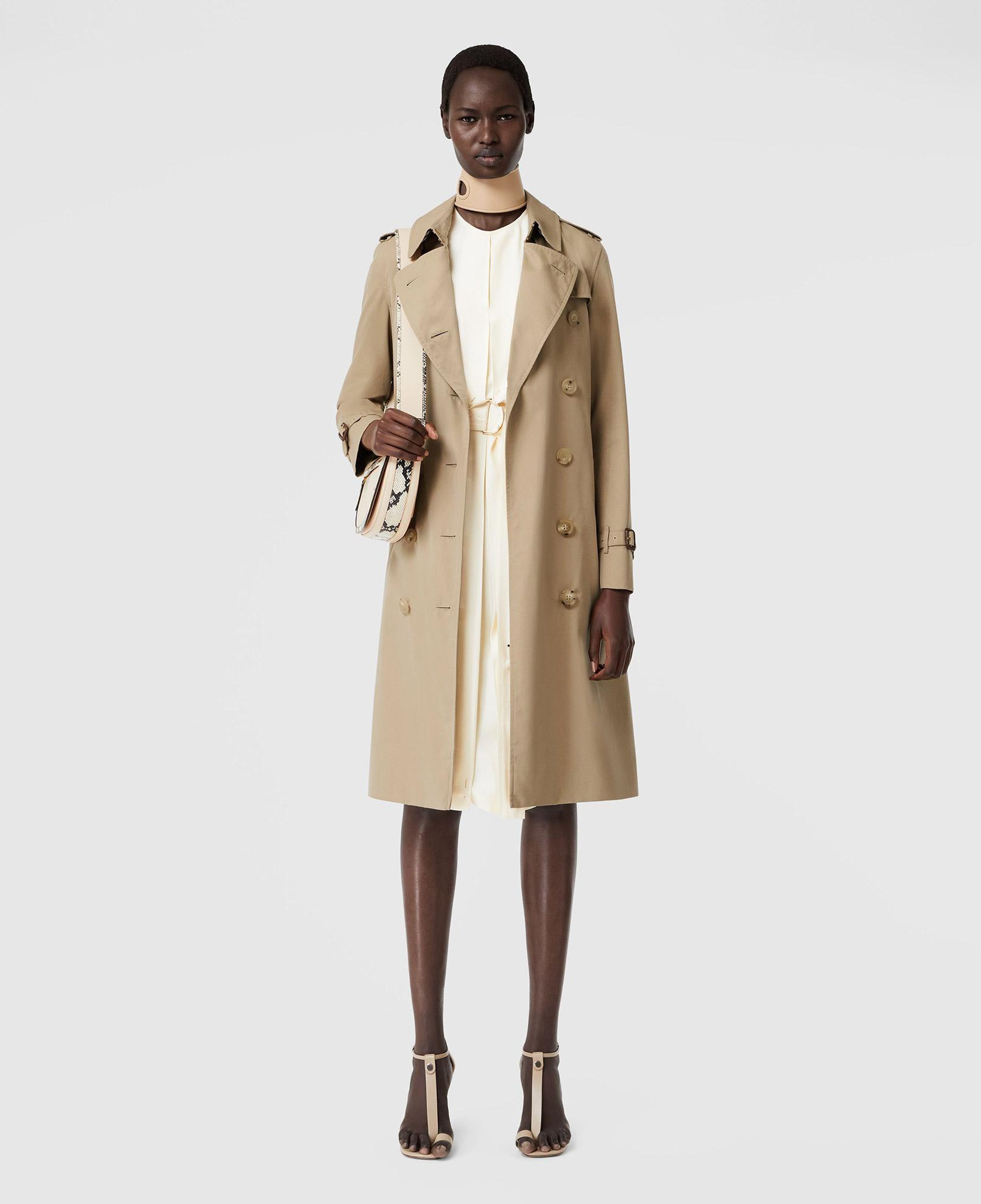 Burberry Kadın Bej Trençkot