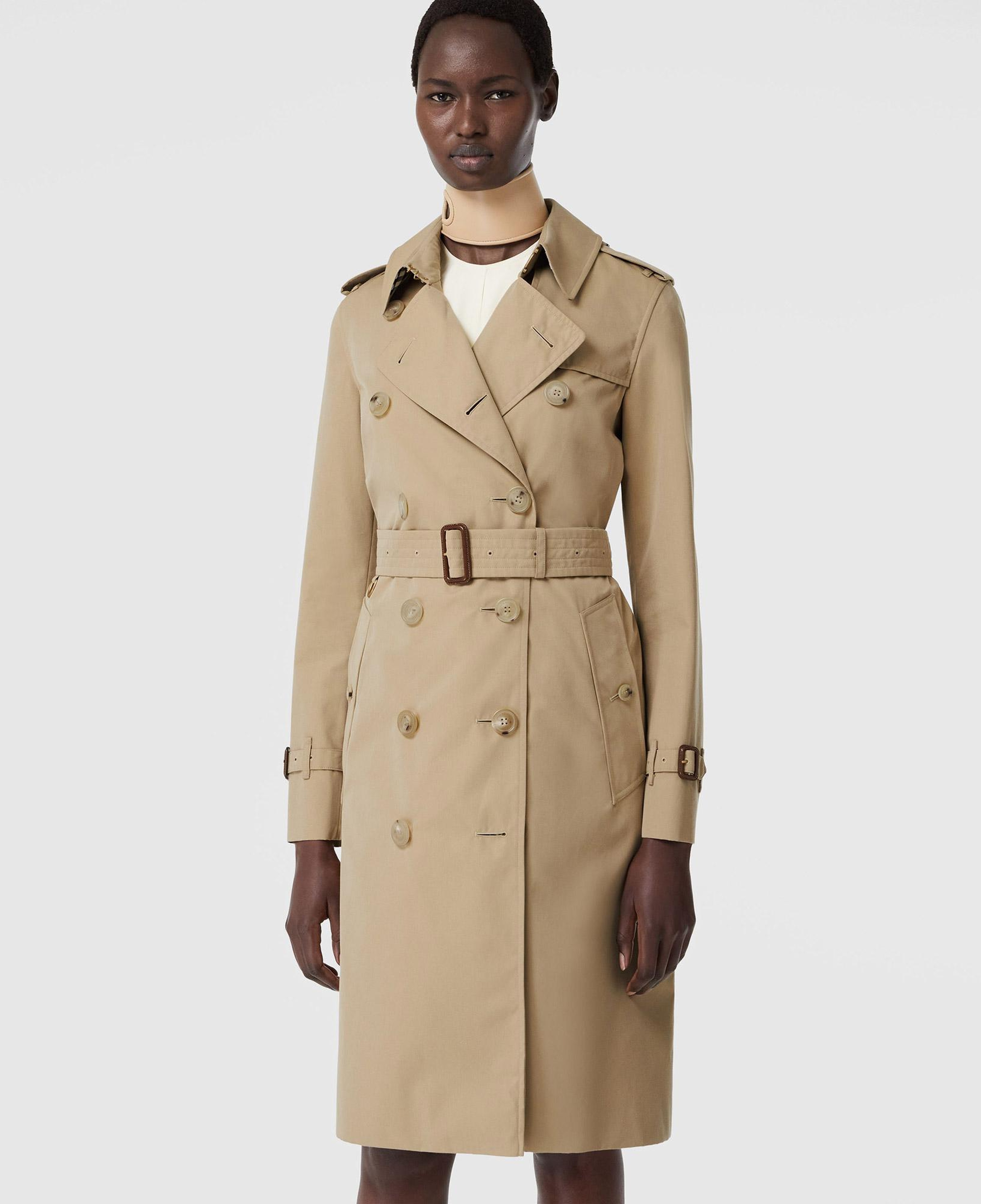 Burberry Kadın Bej Trençkot