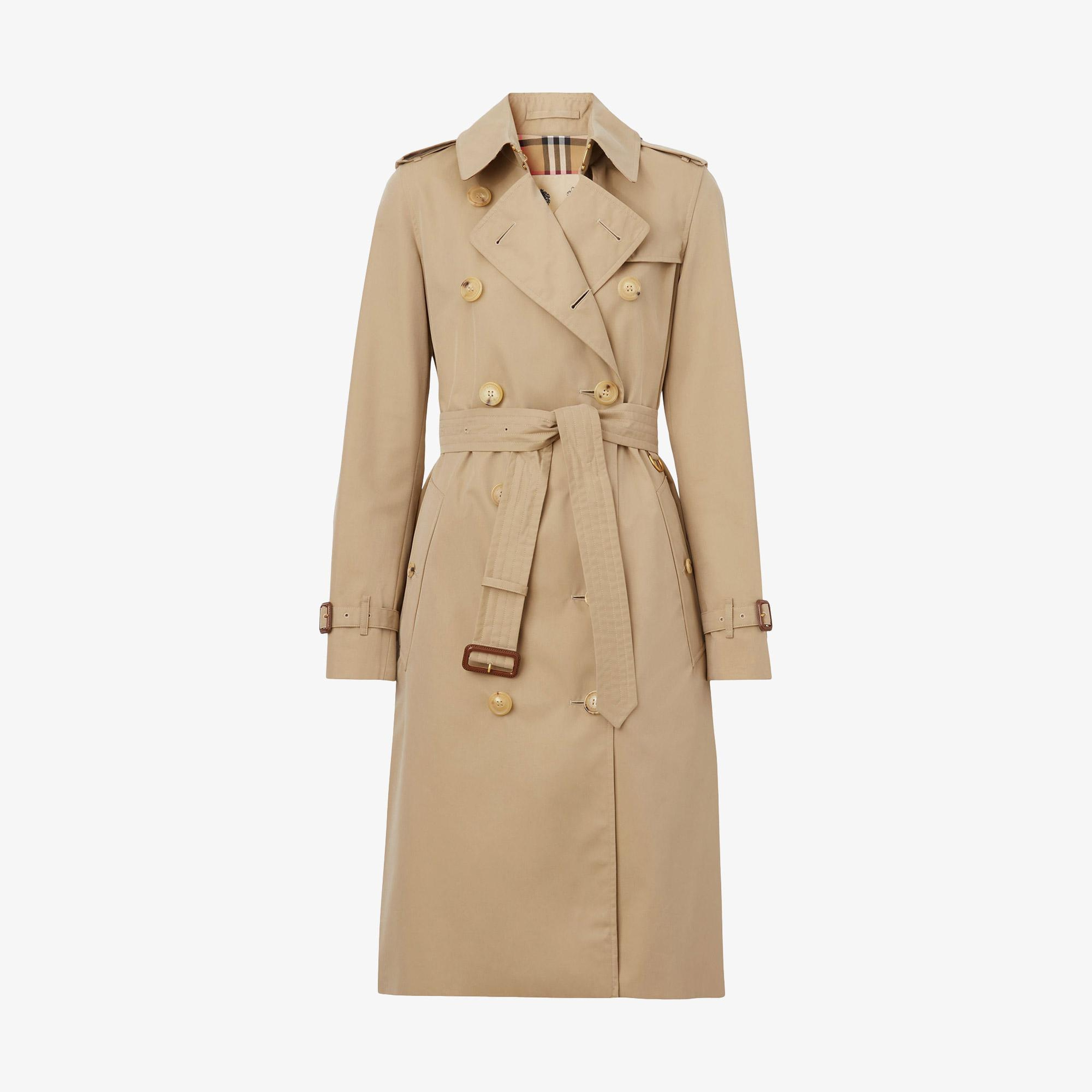 Burberry Kadın Bej Trençkot
