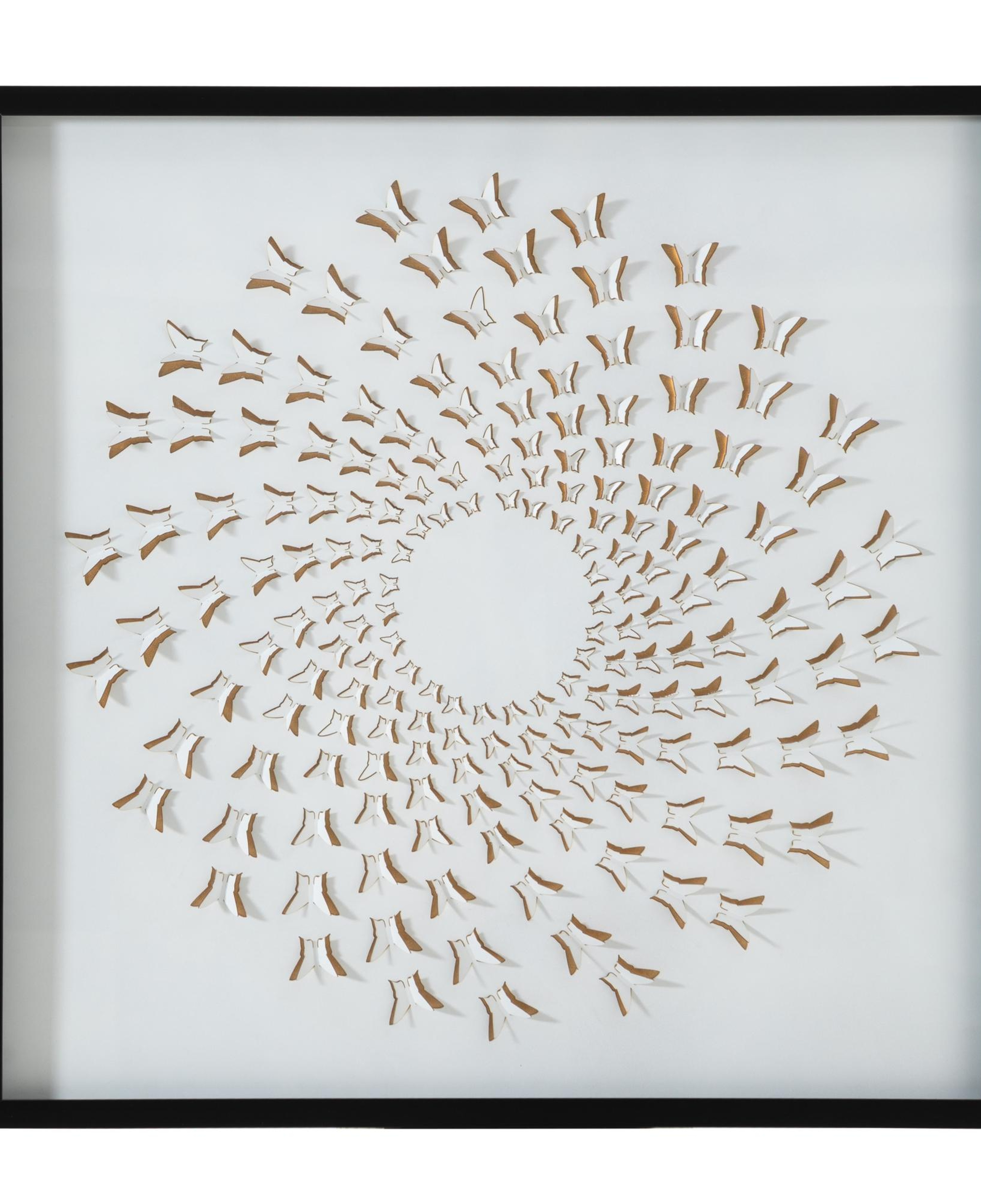 AURALIS ÇERÇEVELİ CAM TABLO 100X100 CM