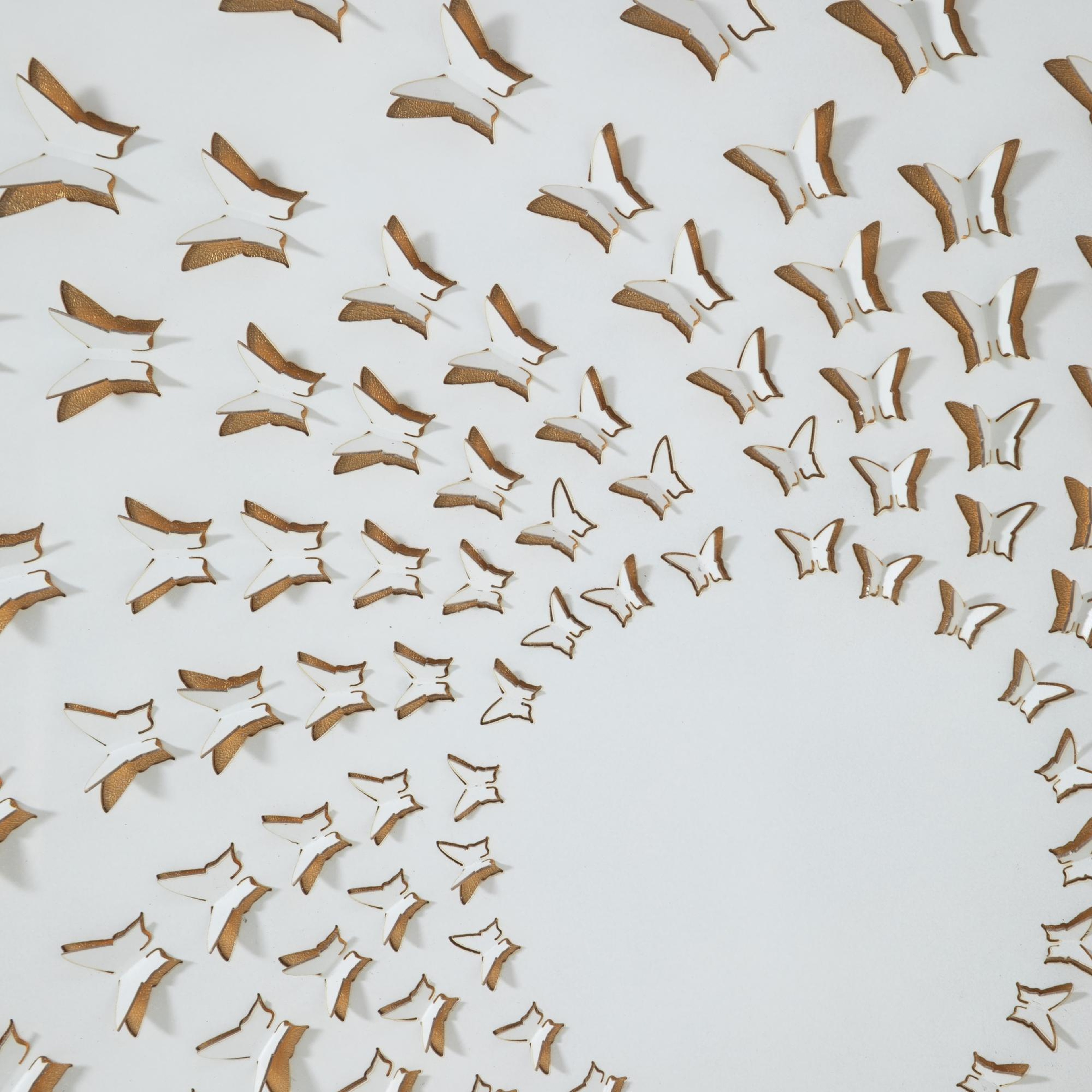 AURALIS ÇERÇEVELİ CAM TABLO 100X100 CM