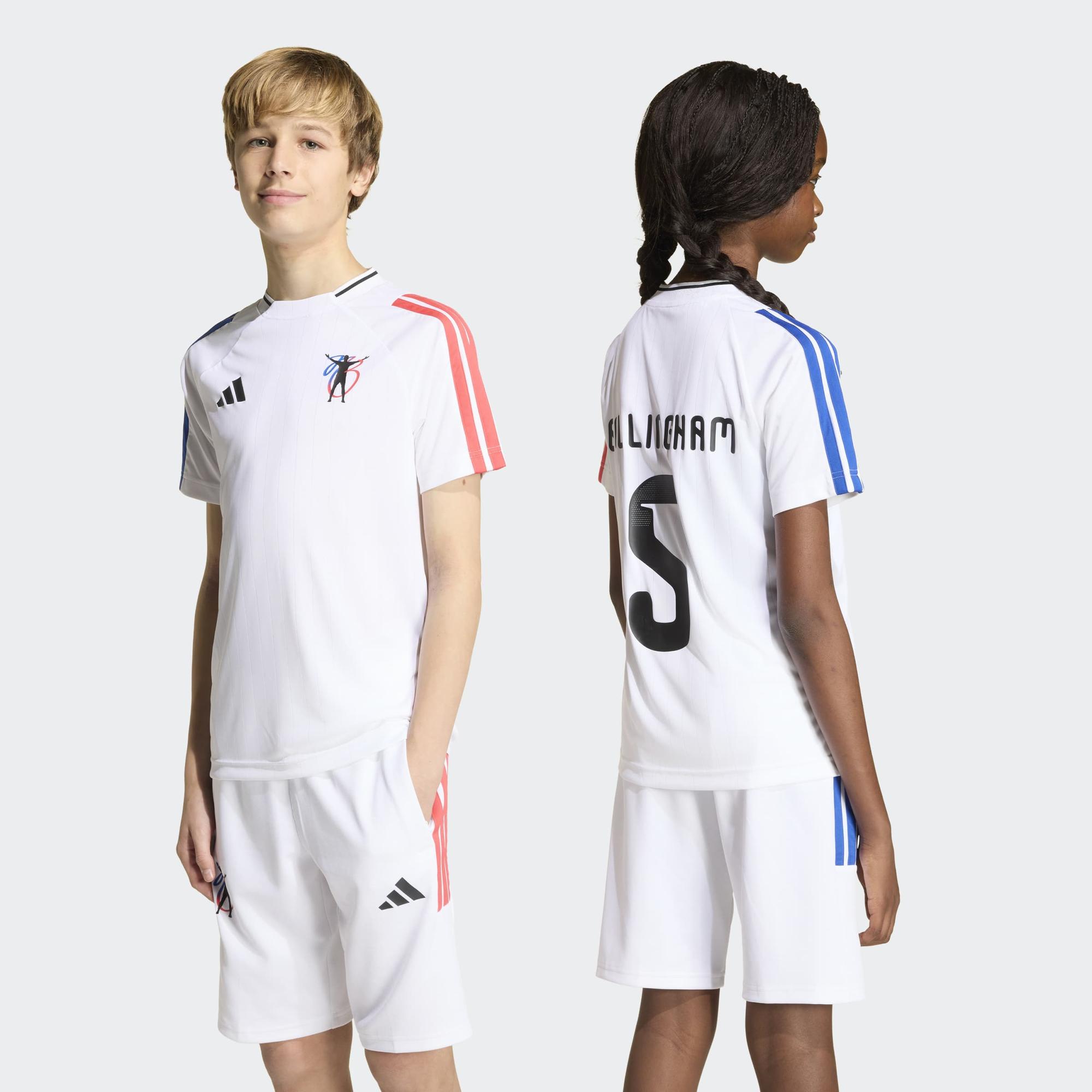 adidas Jude Bellingham Training Çocuk Beyaz T-Shirt