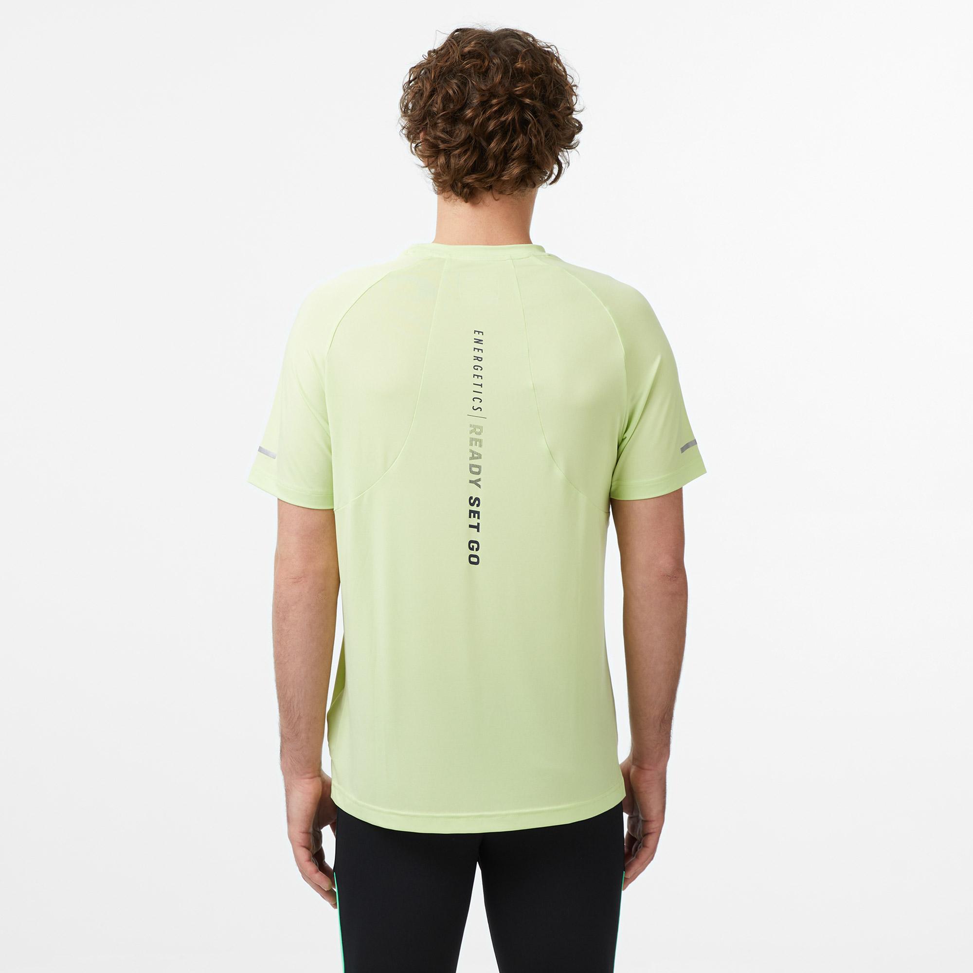 Energetics Ellazor II Erkek Sarı Koşu T-Shirt
