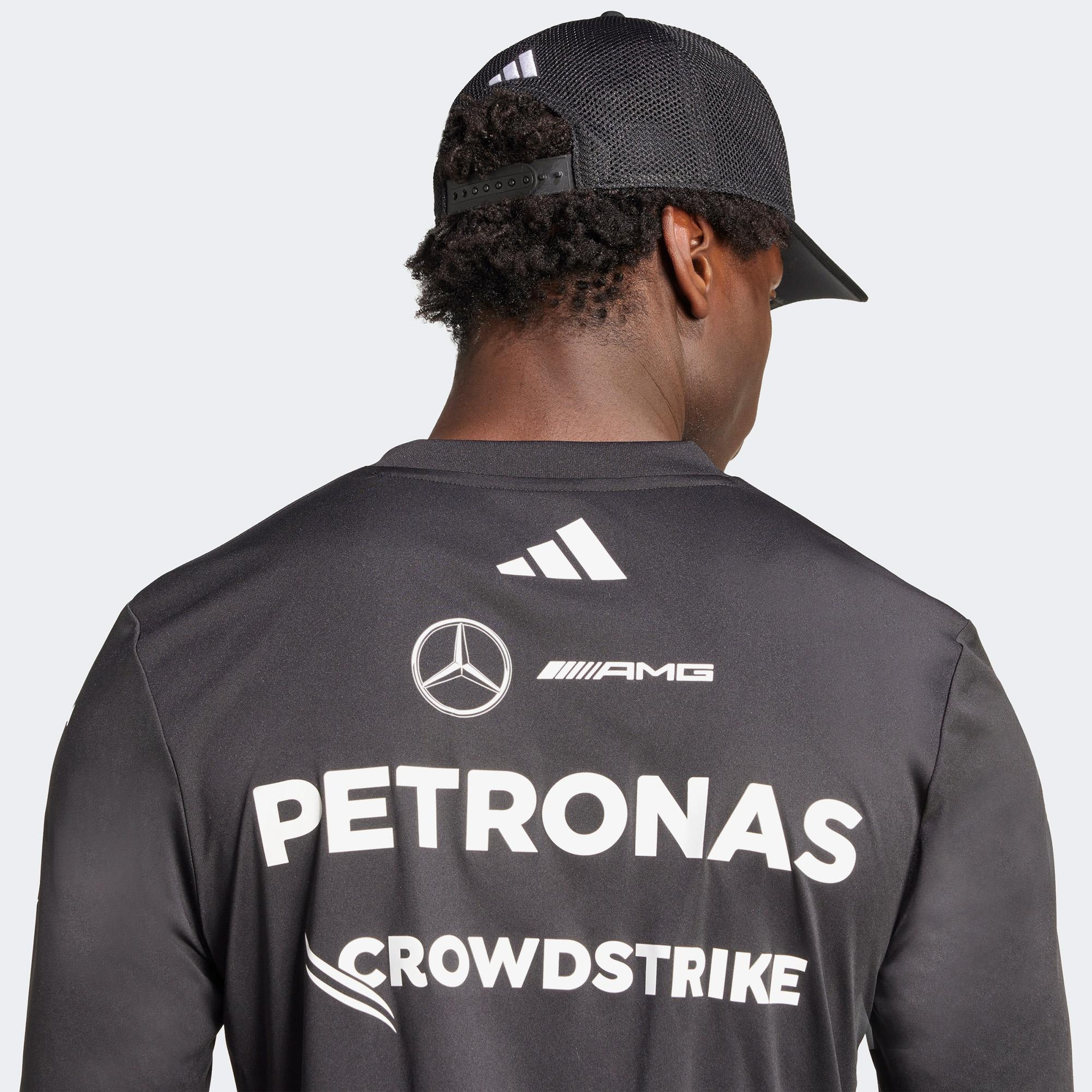 adidas Mercedes Amg Petronas Formula One Team Uzun Kollu Pilot Erkek Siyah Motorsport Forma