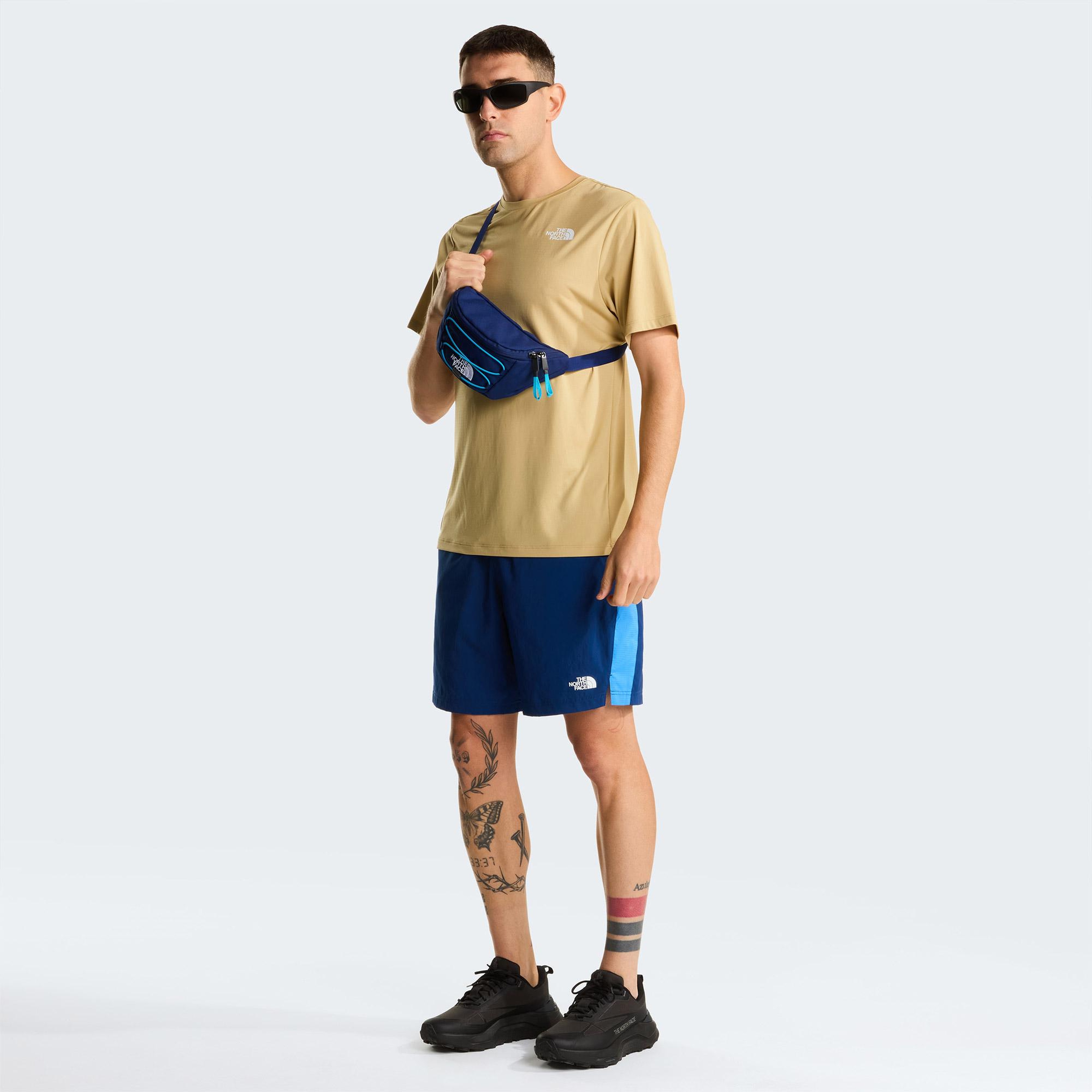 The North Face 24/7 Color Block Erkek Mavi Şort