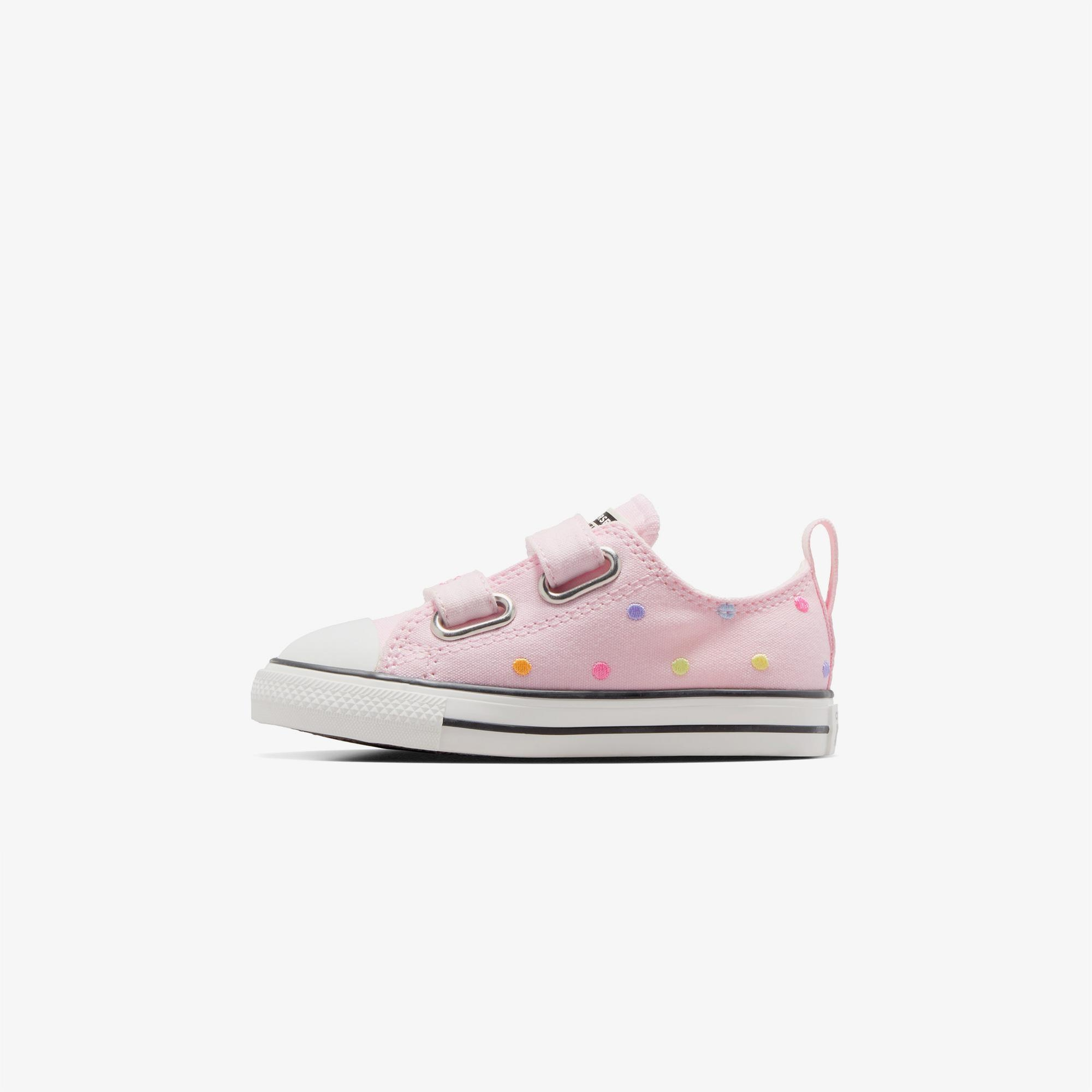 Converse Chuck Taylor All Star 2V Polka Dots Çocuk Pembe Sneaker