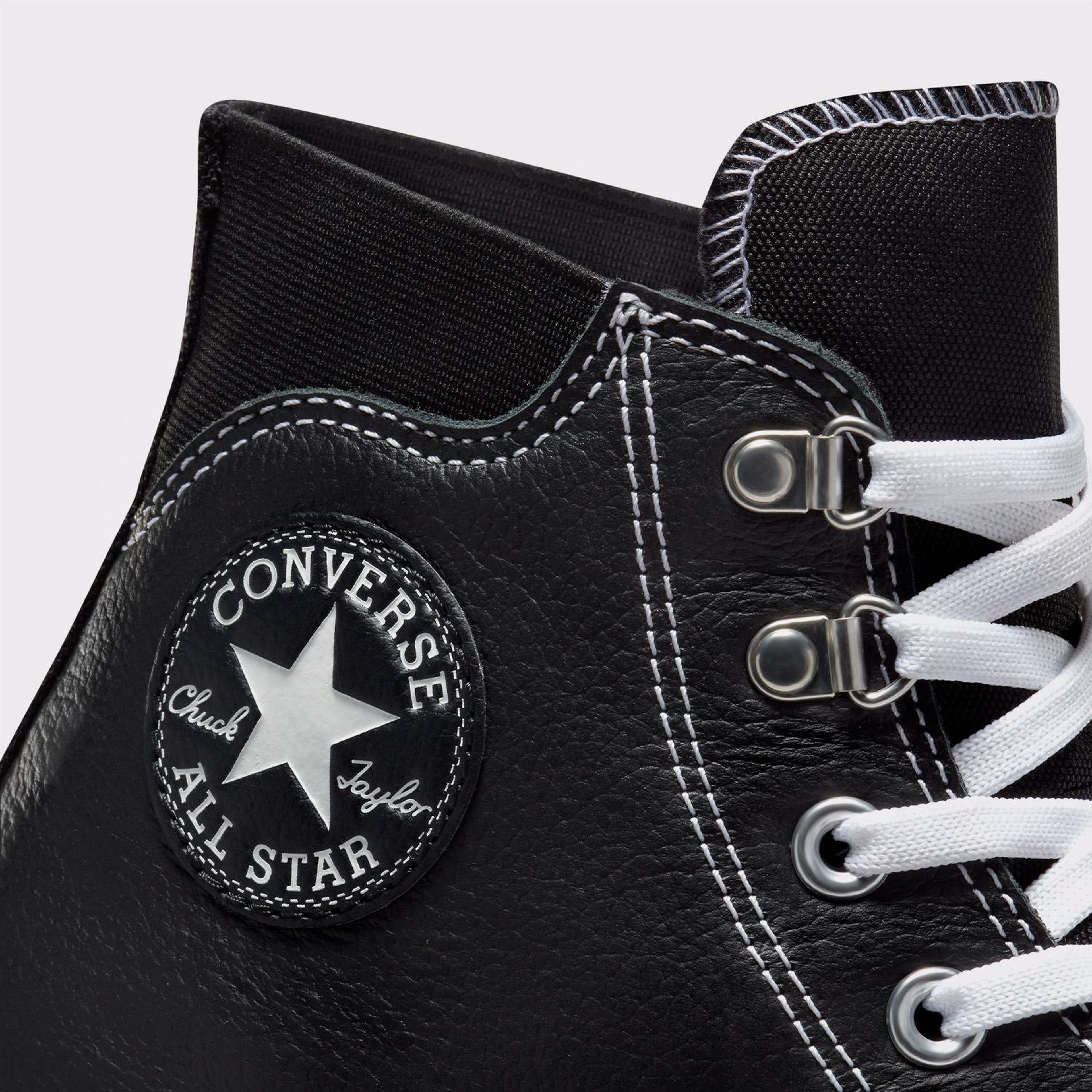 Converse Chuck Taylor All Star City Trek Unisex Siyah Deri Bot