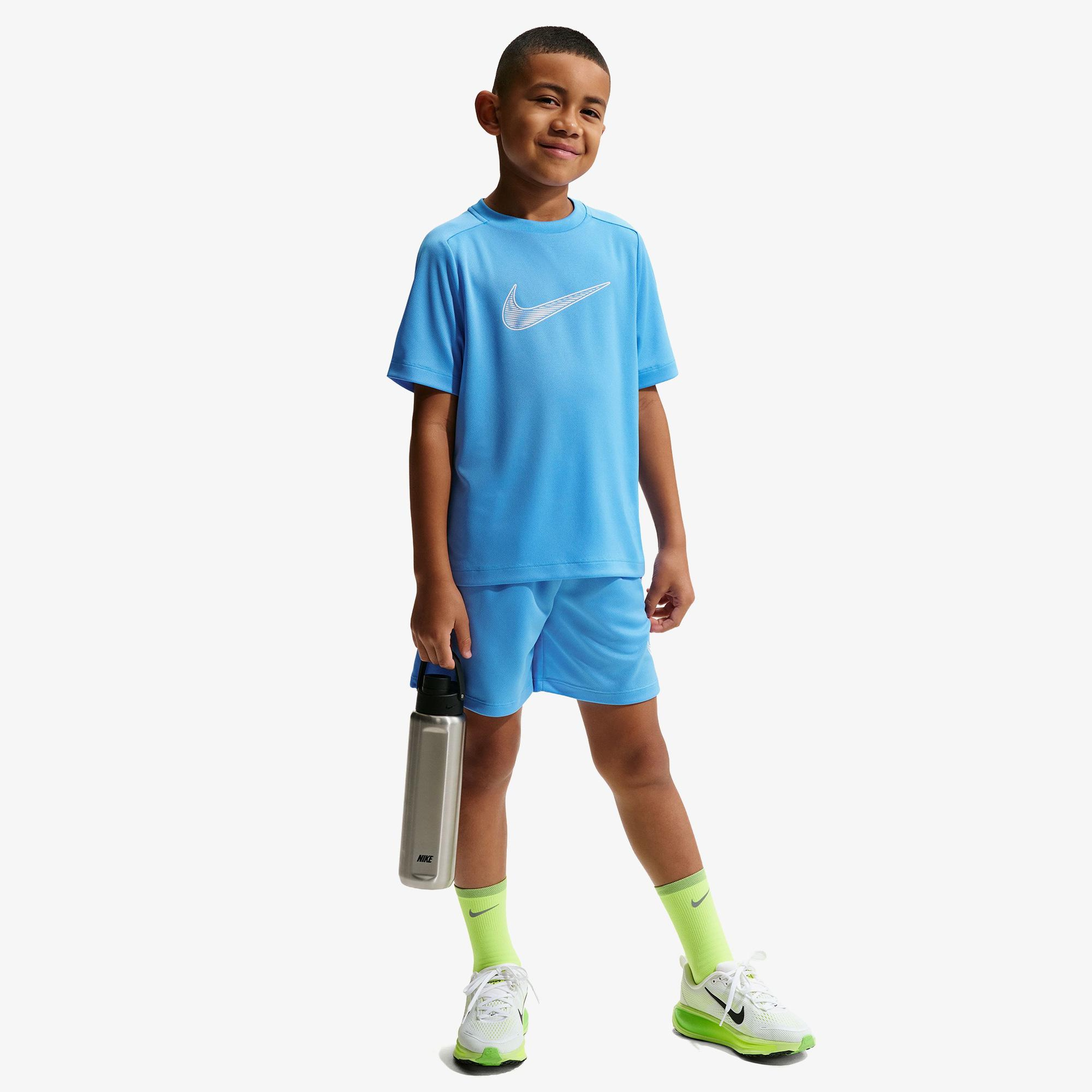 Nike Dri-Fit Multi Çocuk Mavi T-Shirt