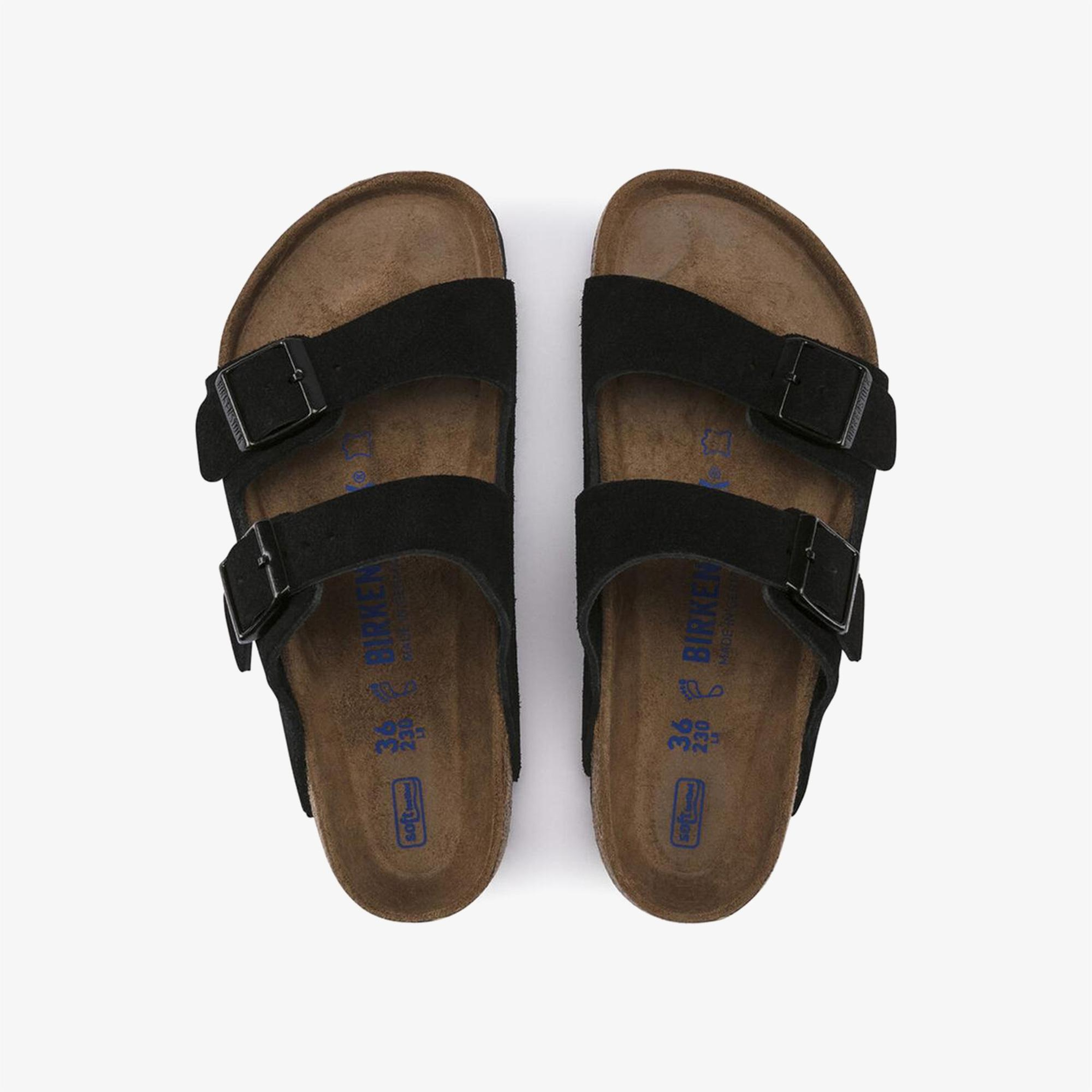 Birkenstock Arizona SFB Vl Unisex Siyah Terlik