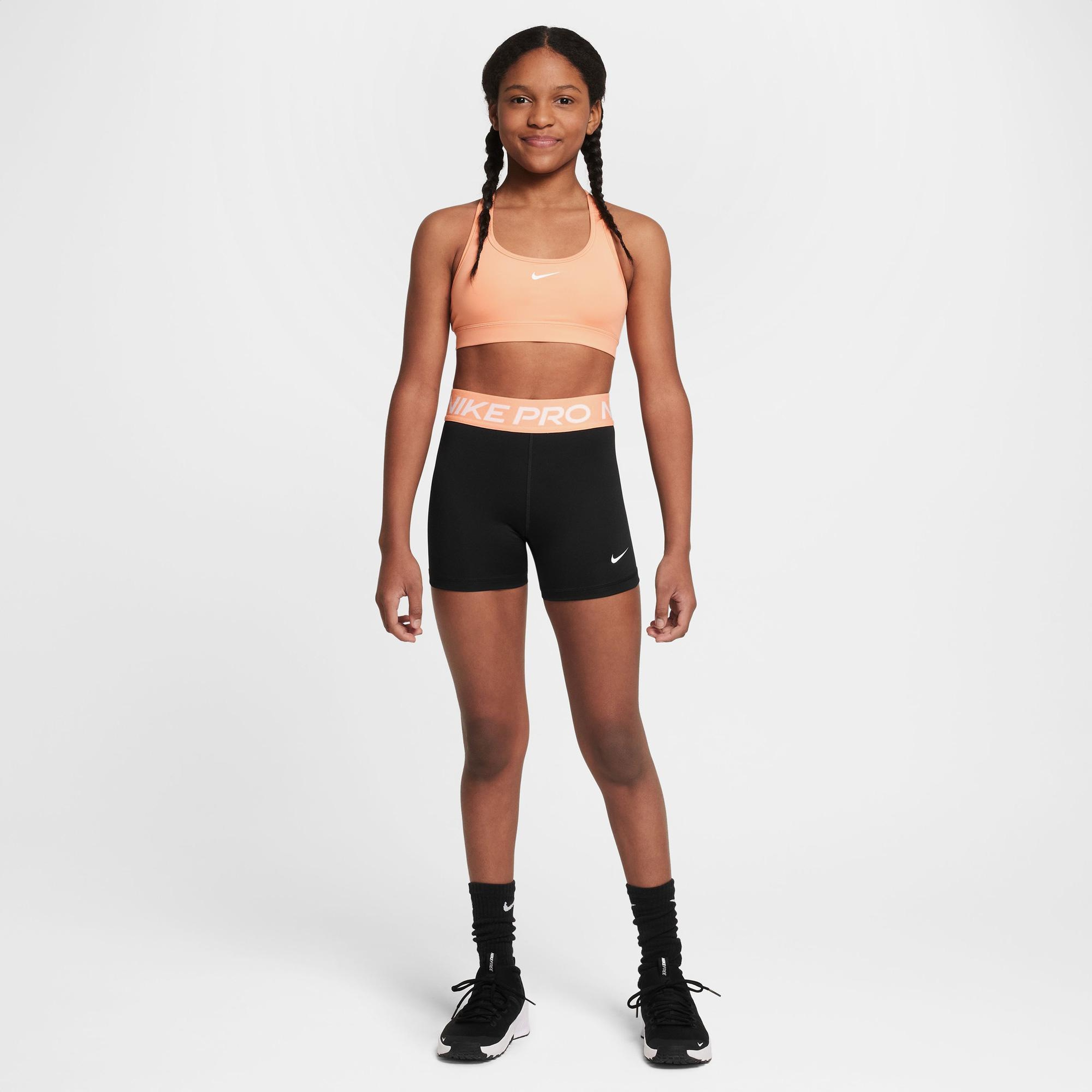 Nike Pro Dri-Fit Çocuk Siyah Kısa Tayt