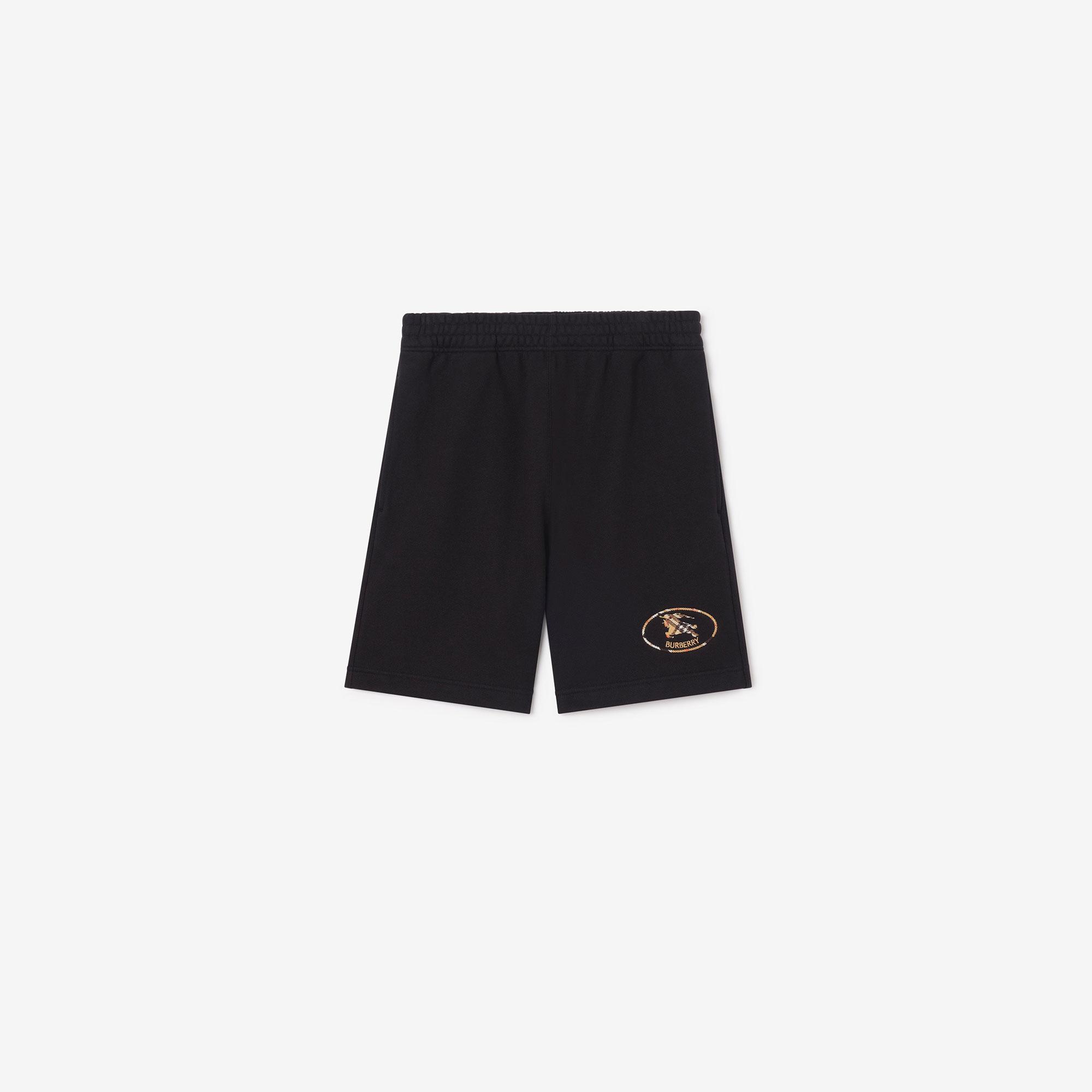 Burberry Erkek Siyah Şort