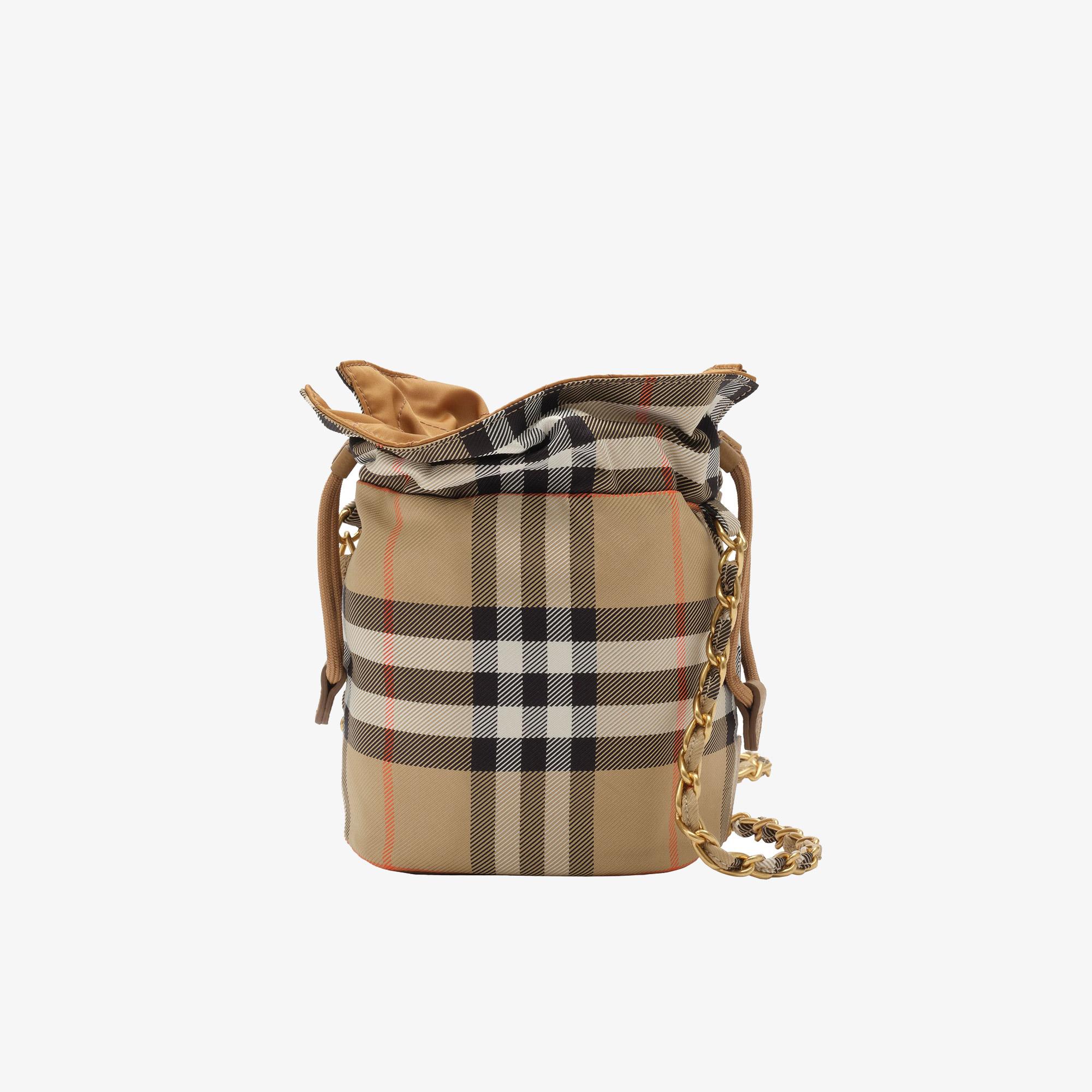 Burberry Reversible Horseshoe Chain Kadın Kahverengi El Çantası