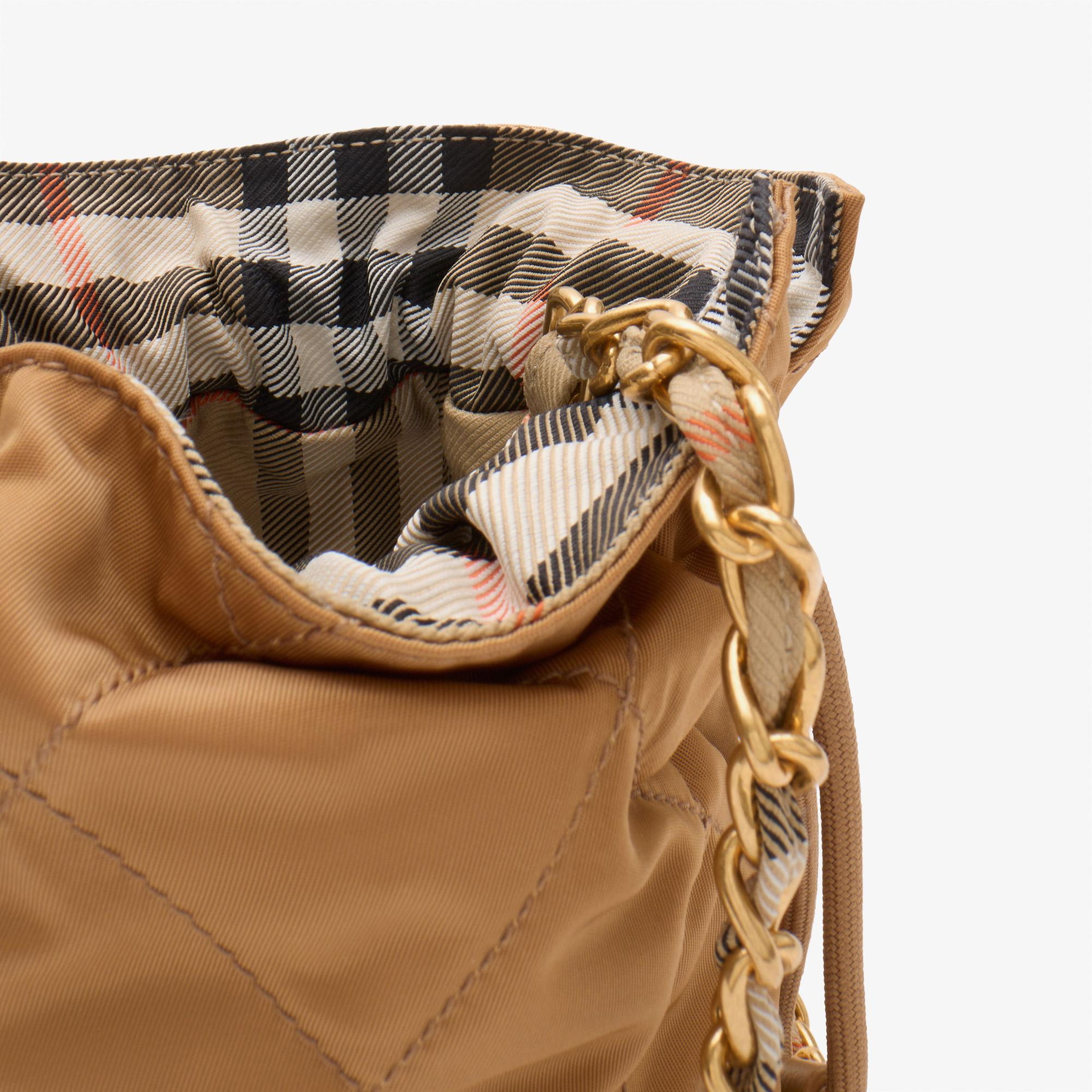 Burberry Reversible Horseshoe Chain Kadın Kahverengi El Çantası