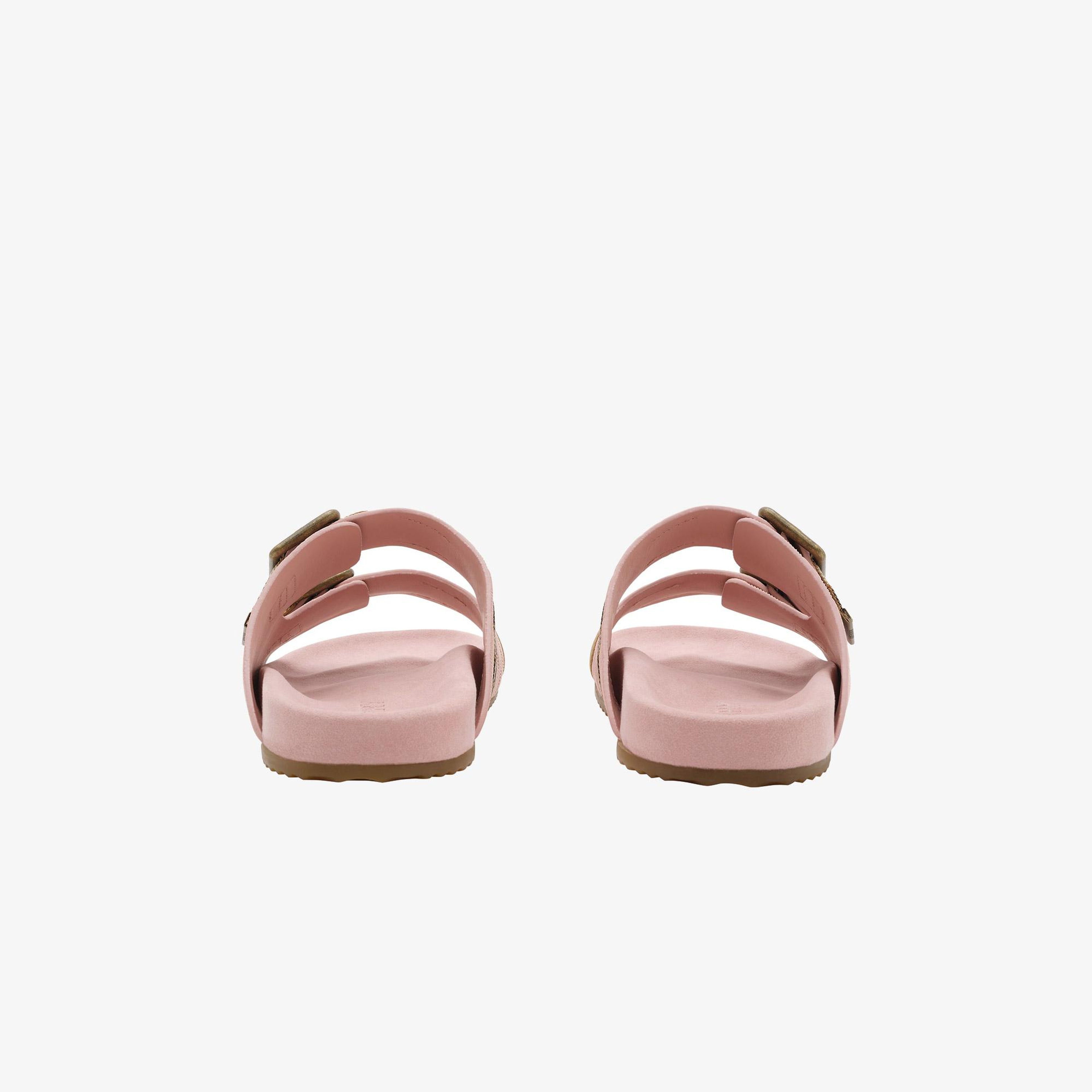 Burberry Check Suede Urchin Kadın Pembe Sandalet