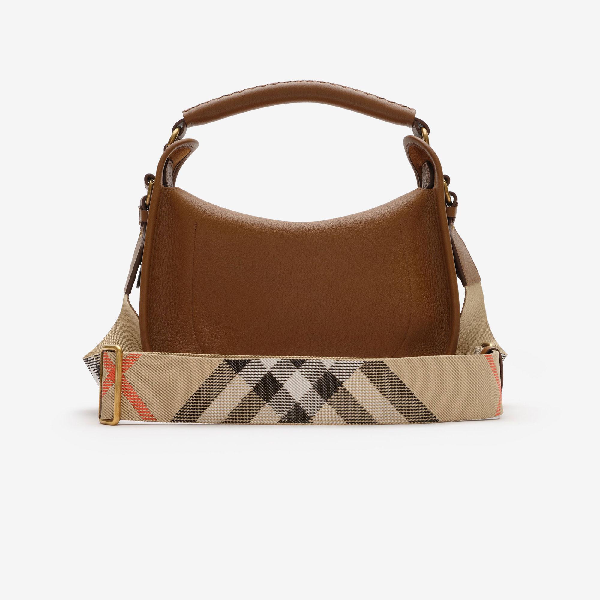 Burberry Small B Clip Messenger Kadın Kahverengi El Çantası