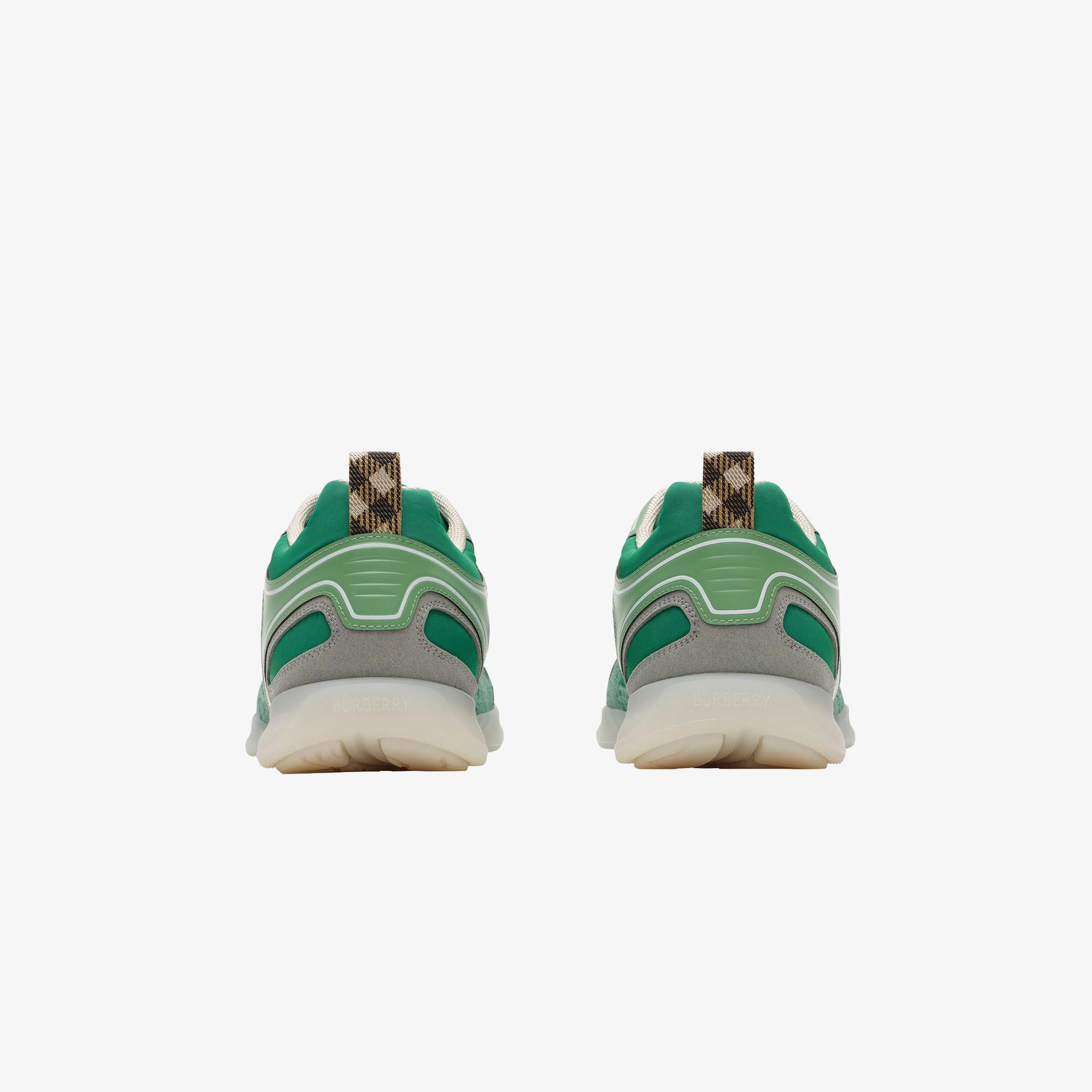 Burberry Matrix Sport Erkek Yeşil Sneaker