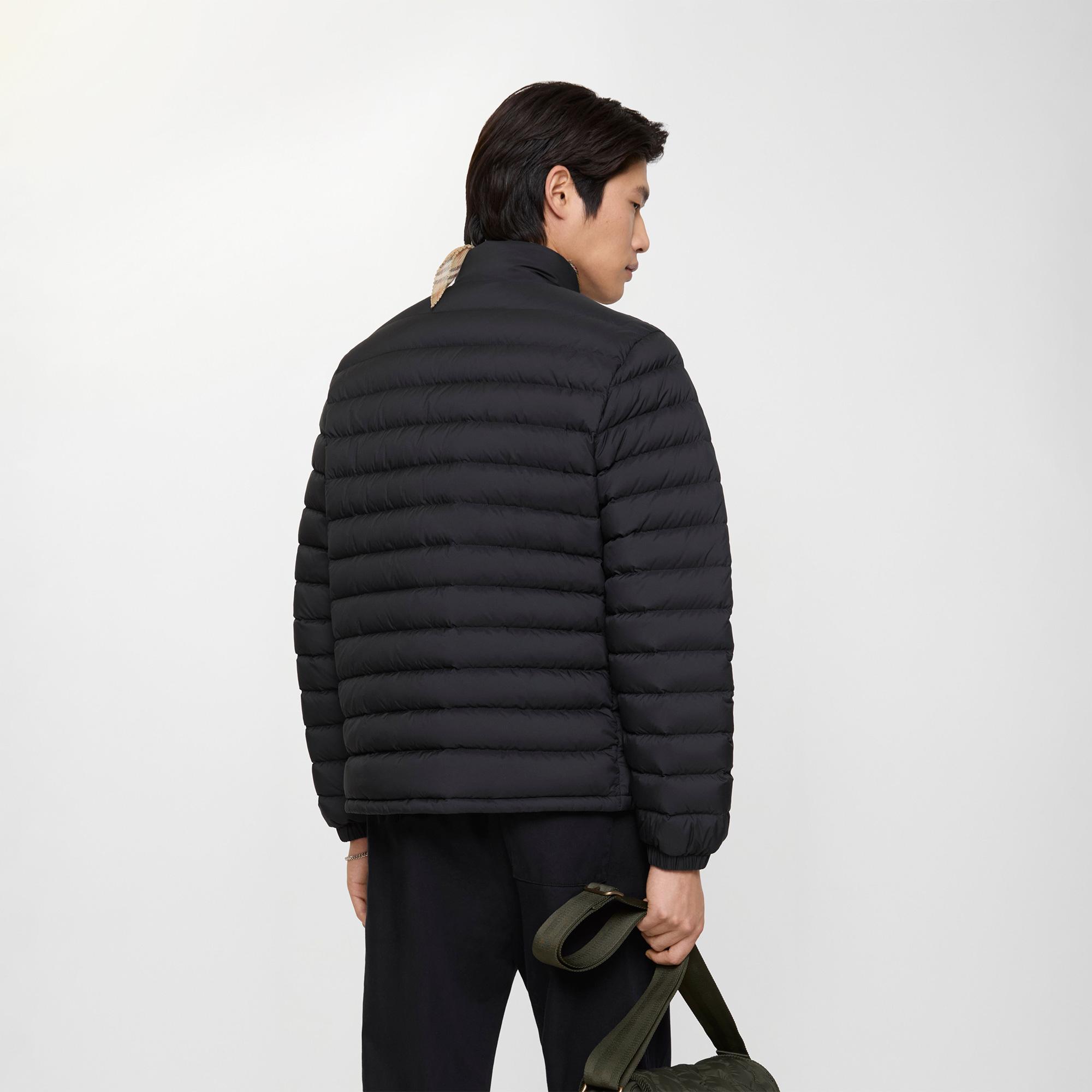 Burberry Nylon Puffer Erkek Siyah Mont
